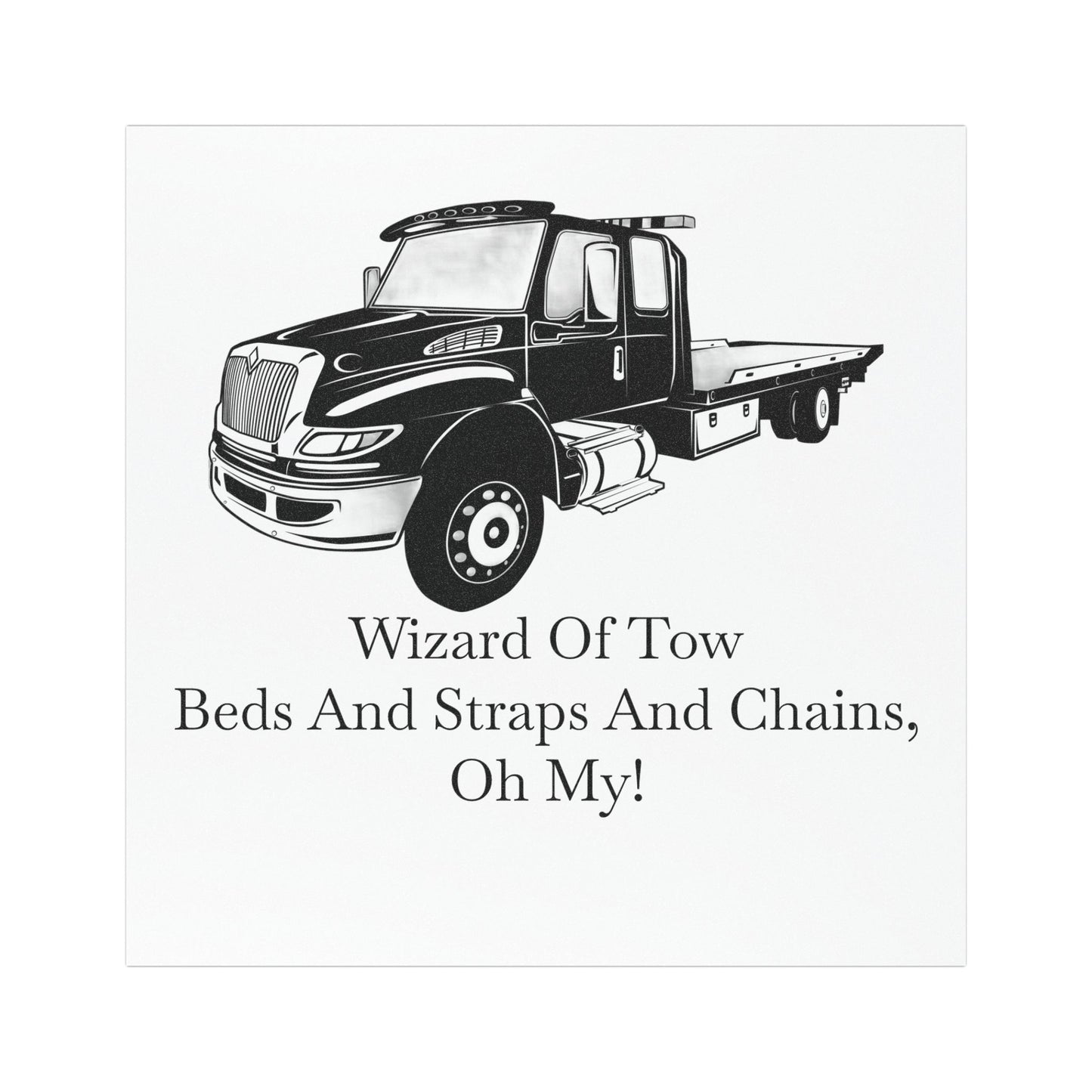 Wizard Of Tow Indoor/Outdoor Magnet
