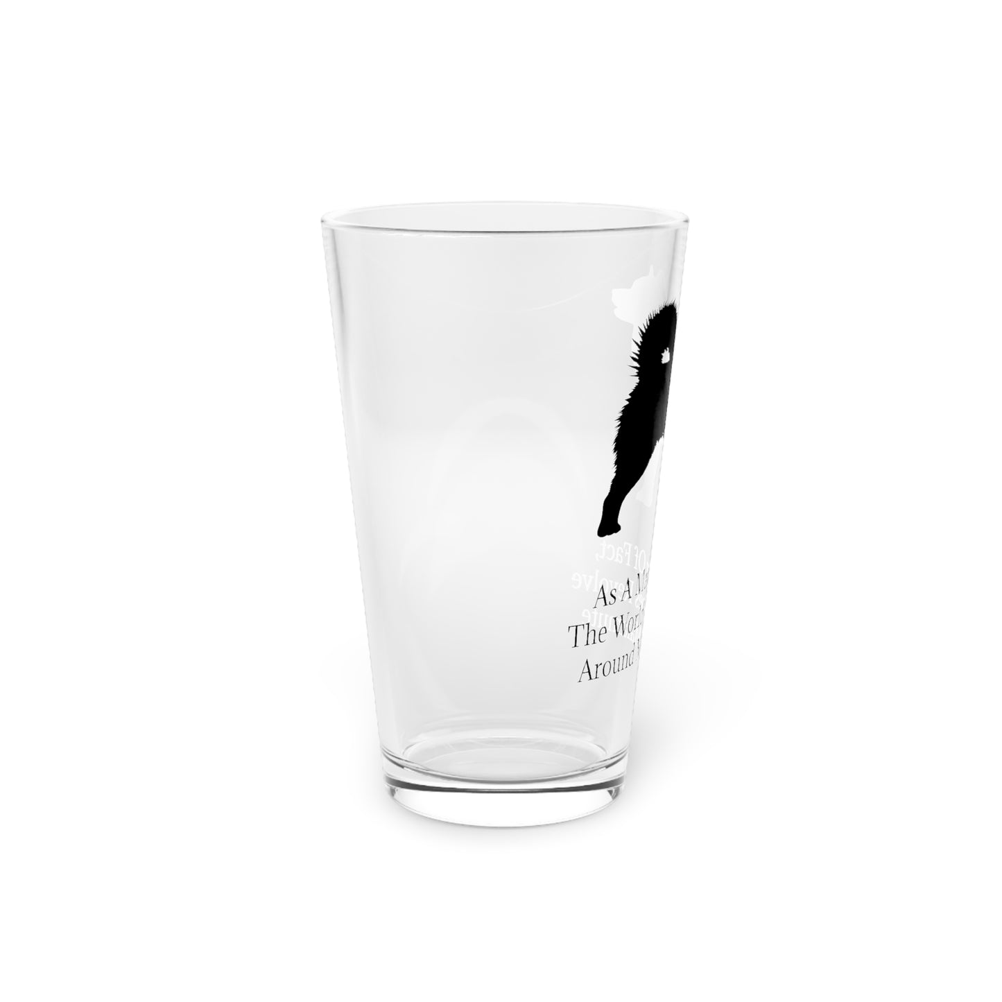 Matter Of Fact Malamute Drinking Glass