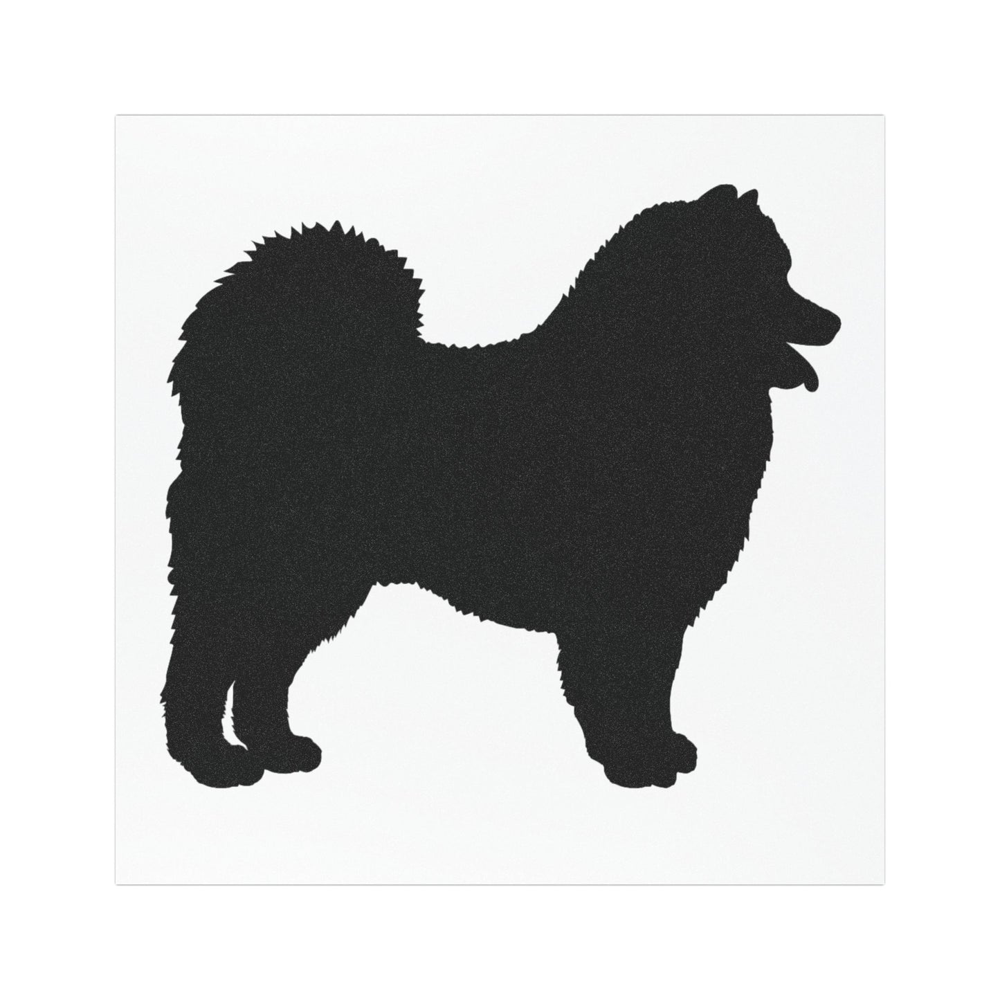 Samoyed Silhouette Indoor/Outdoor Magnet