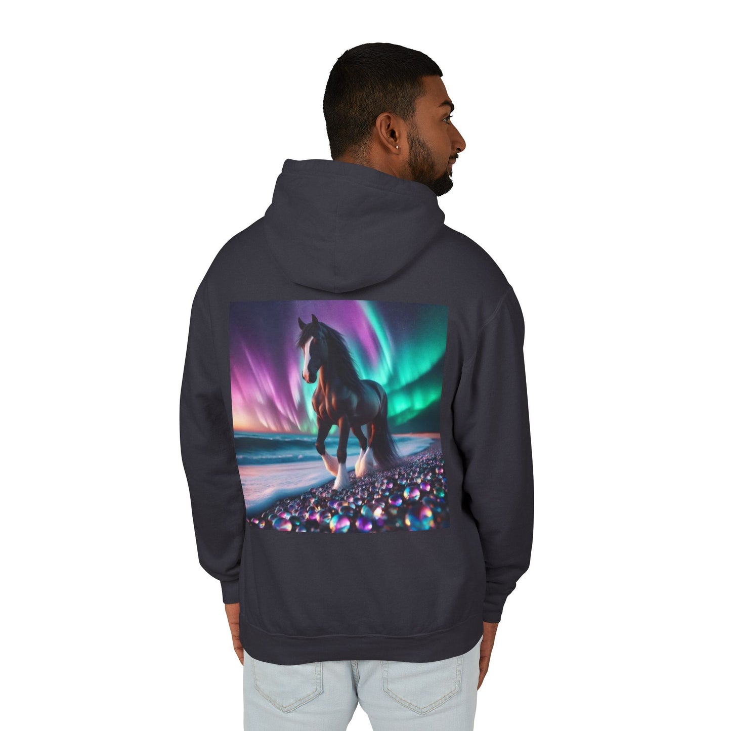 Midnight Magic Unisex Lightweight Hoodie
