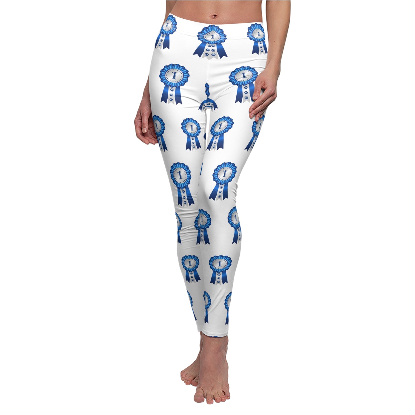 Show Ribbon Women's Ankle Leggings