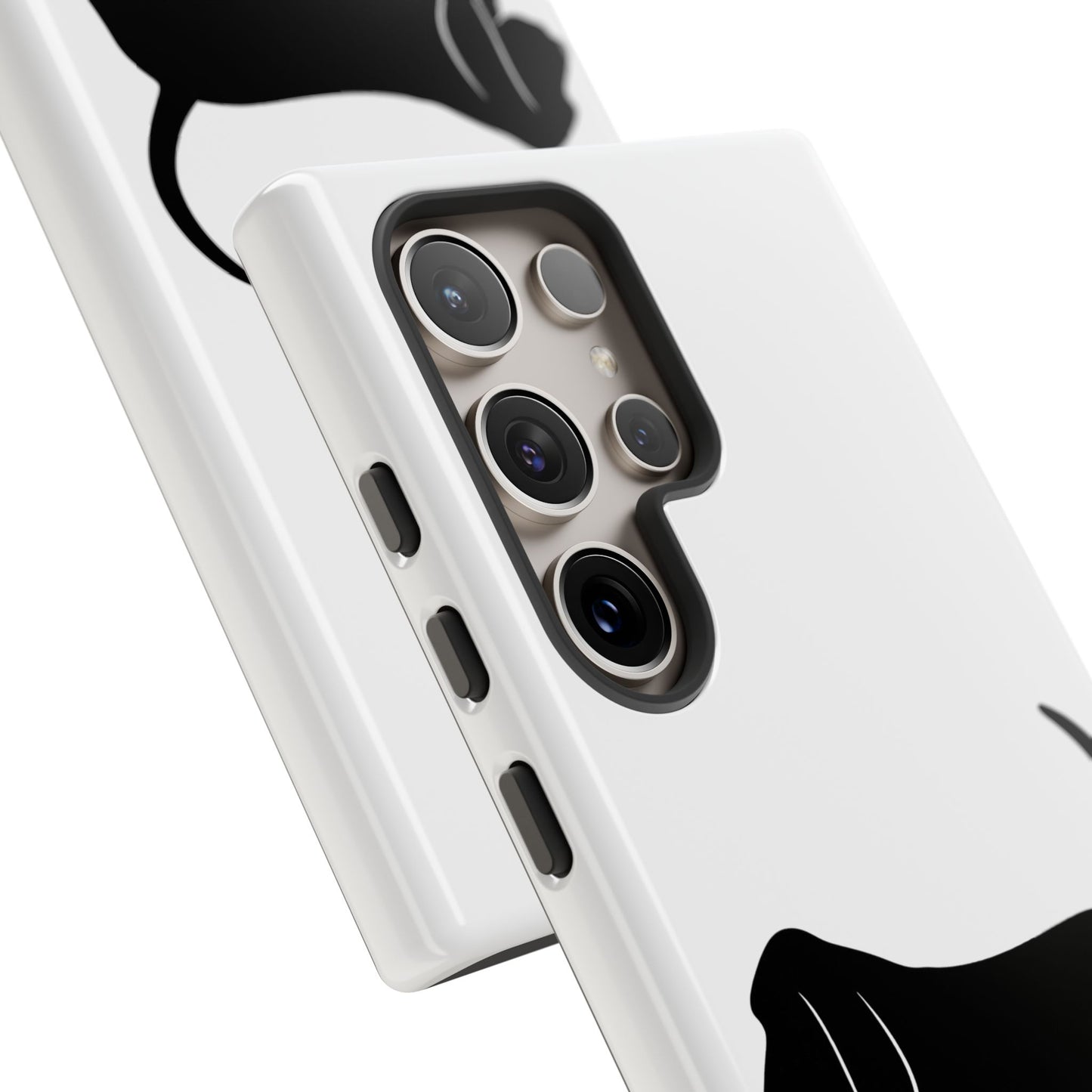 Basset Hound Silhouette Samsung Case
