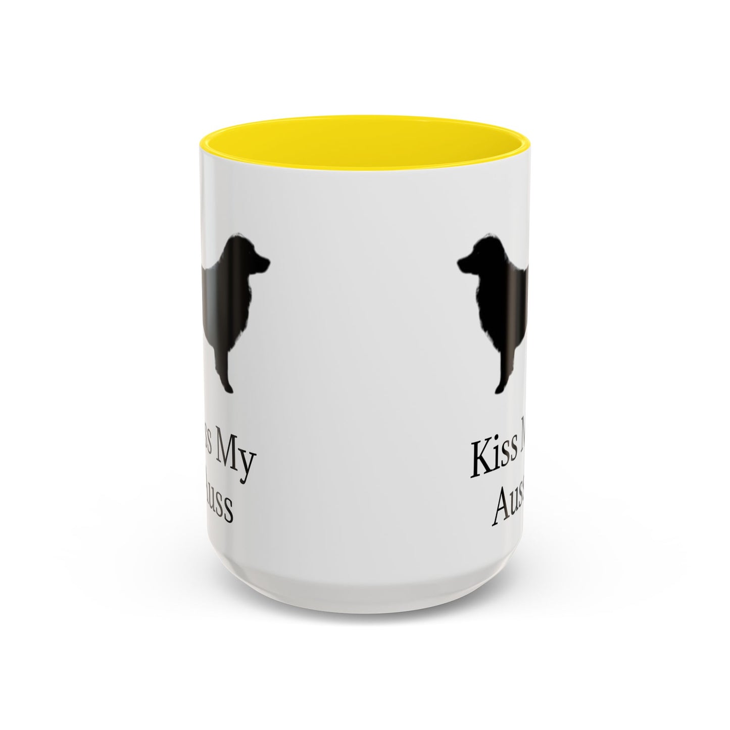 Kiss My Auss 2-Tone Coffee Mug