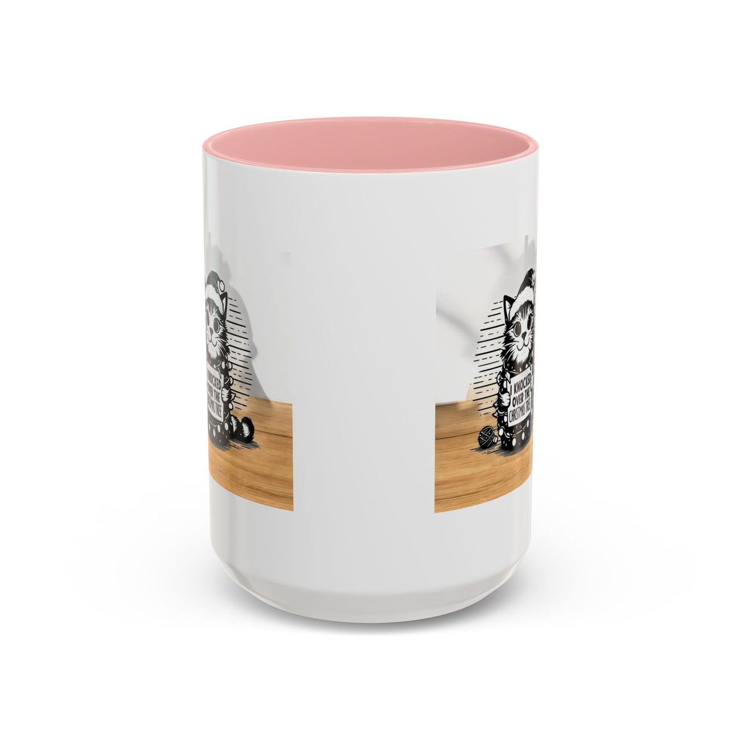 Naughty Cat 2-Tone Coffee Mug