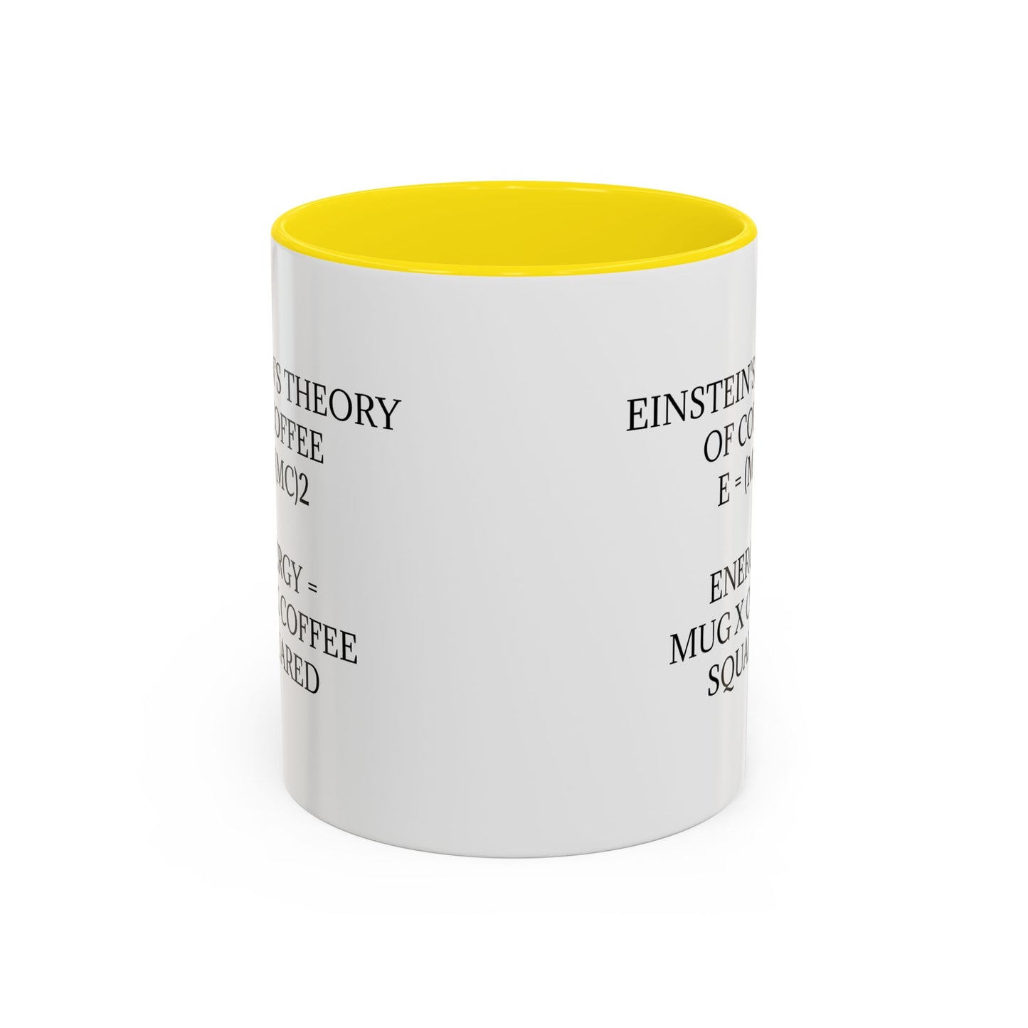 Einstein's Theory Of Coffee 2-Tone Coffee Mug