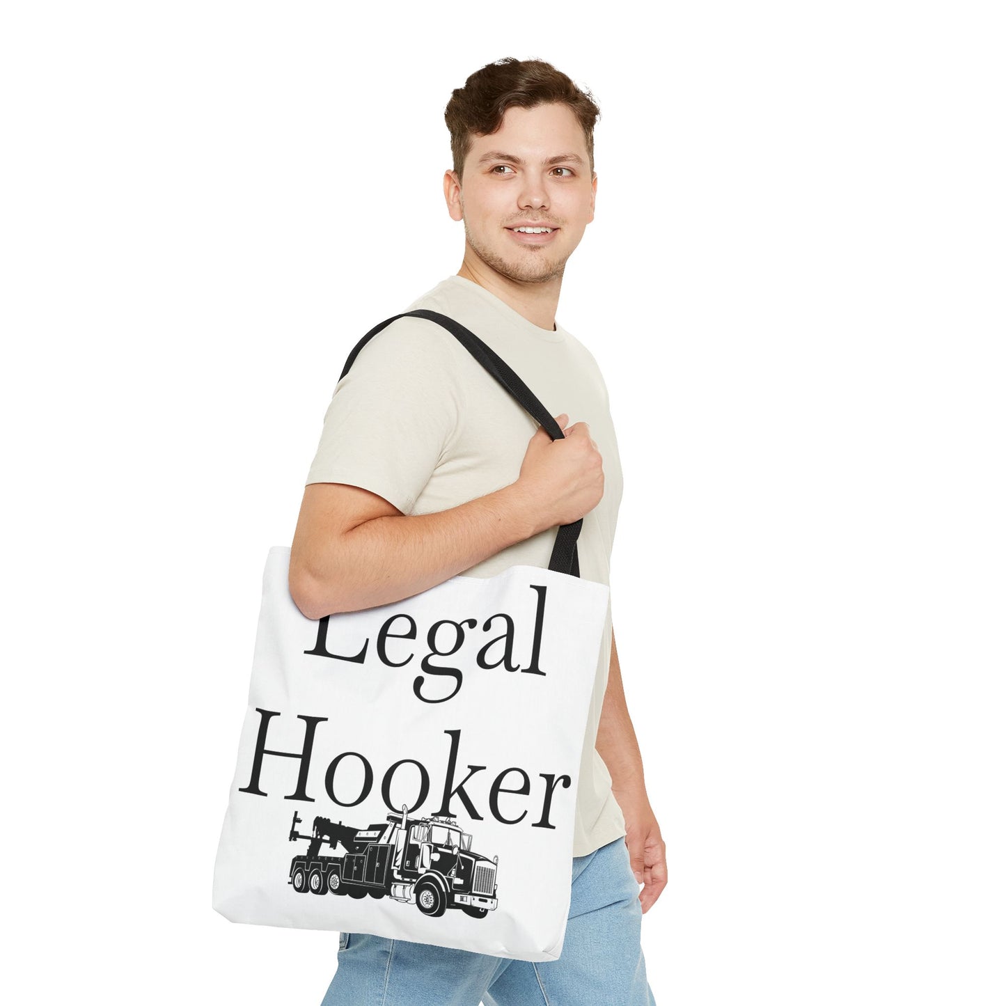 Legal H**ker Heavy Tow Truck Tote Bag