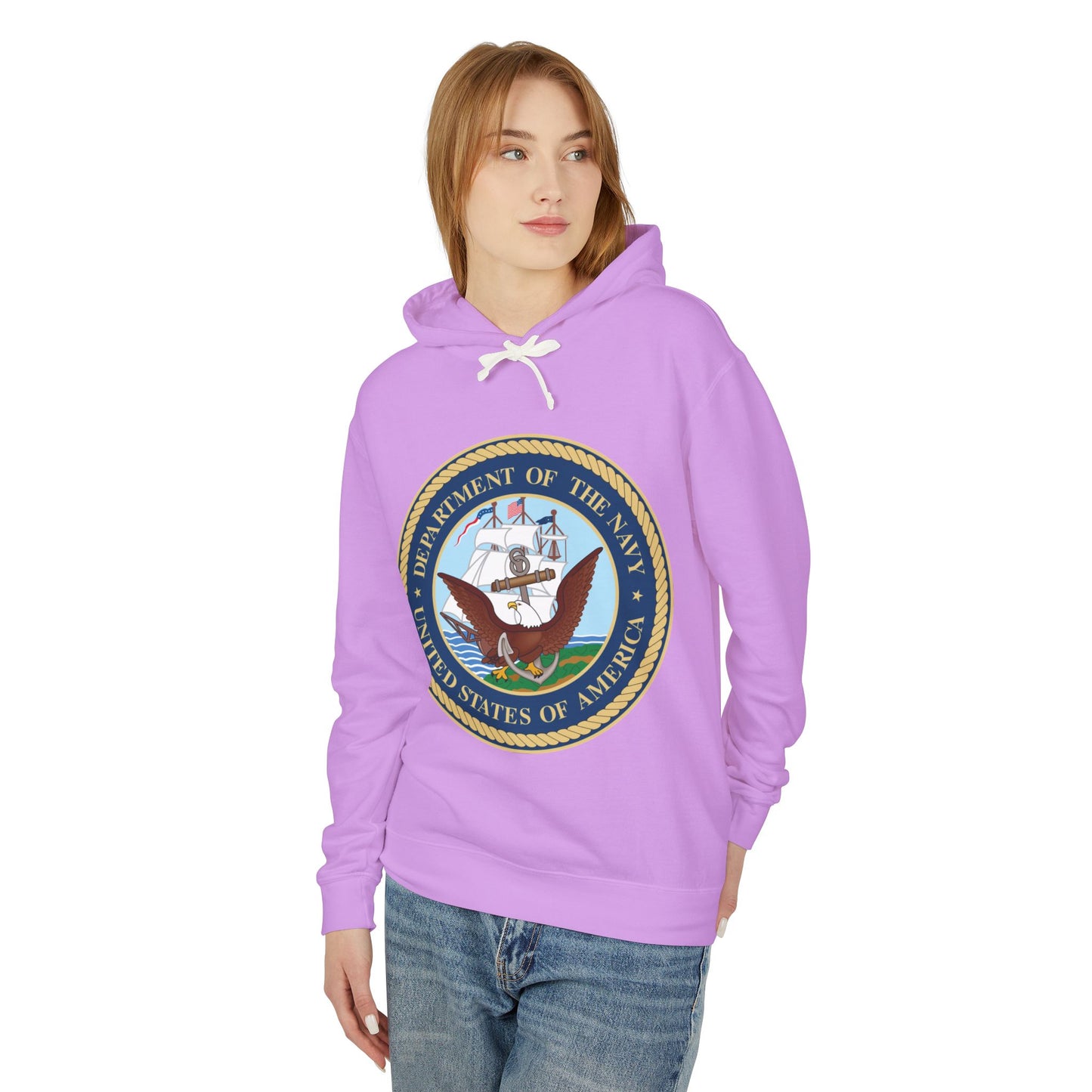 US Navy Unisex Lightweight Hoodie