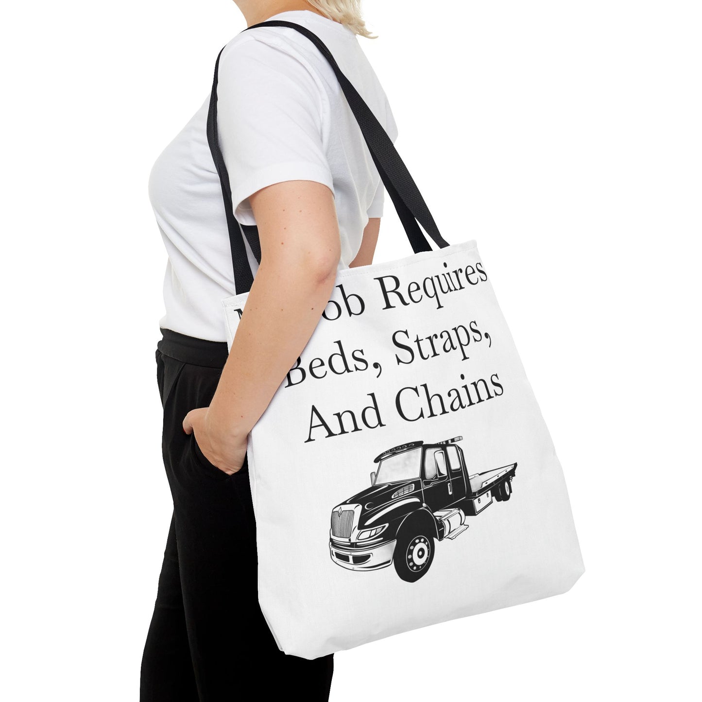 Beds, Straps, And Chains Tote Bag