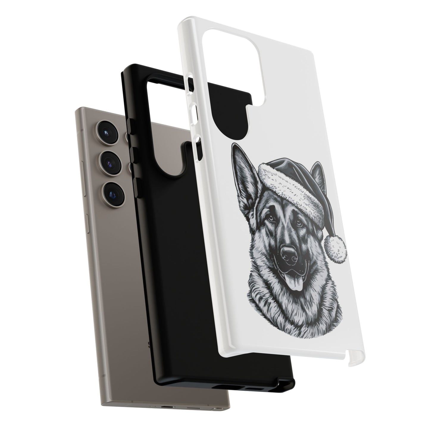 Santa Paws German Shepherd Samsung Case