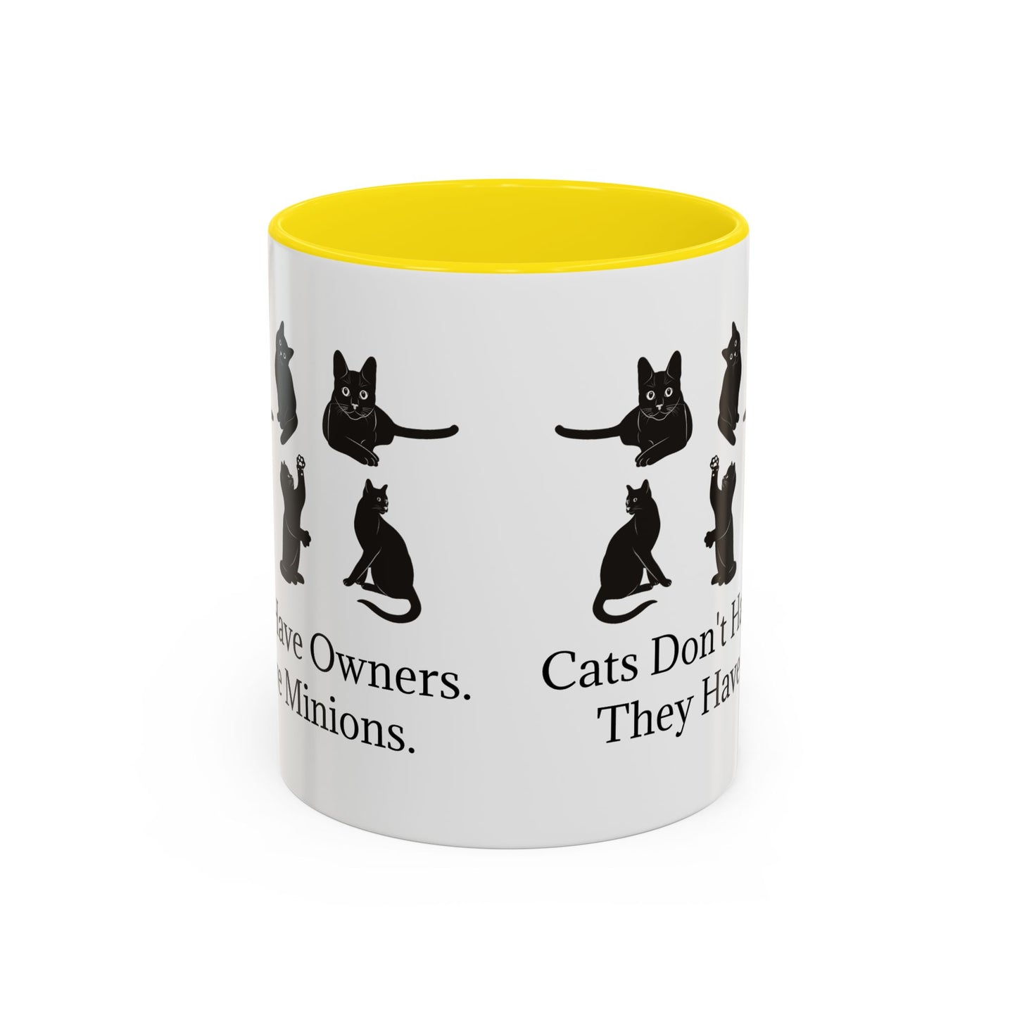 Cat Minions 2-Tone Coffee Mug
