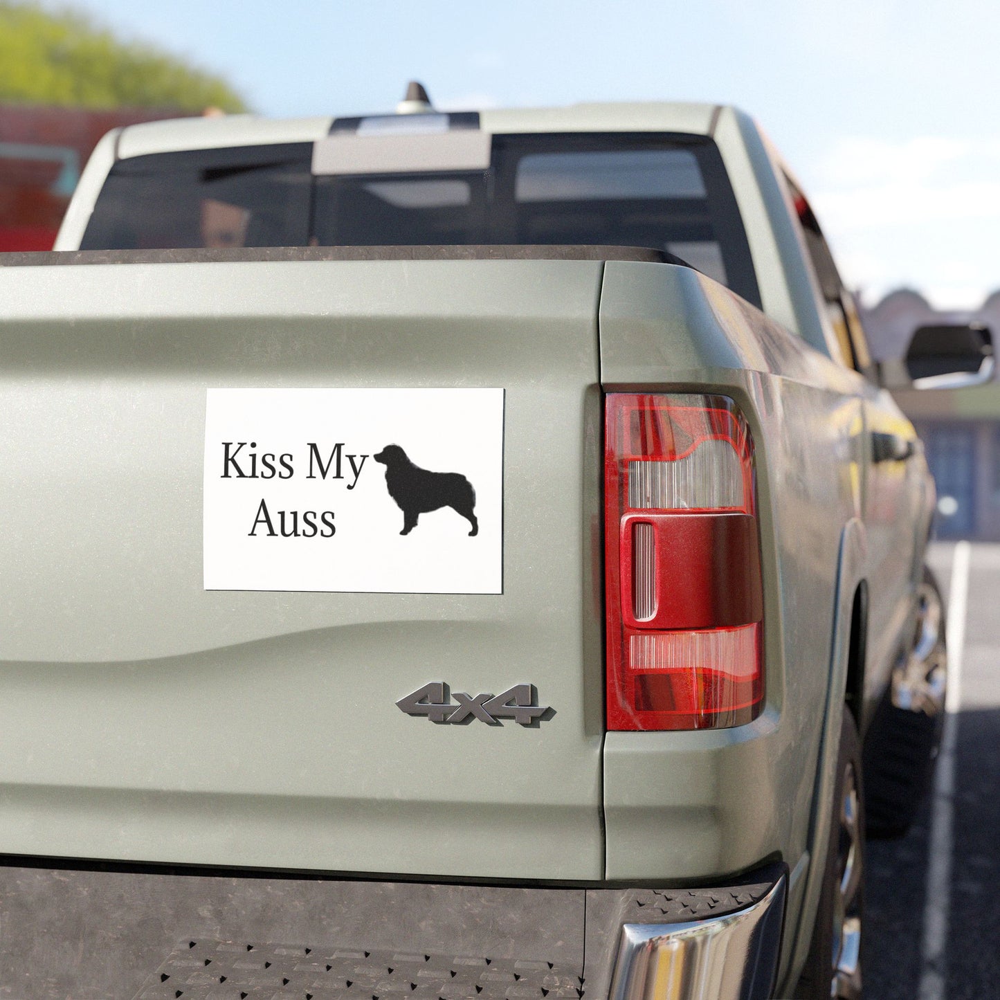 Kiss My Auss Indoor/Outdoor Magnet