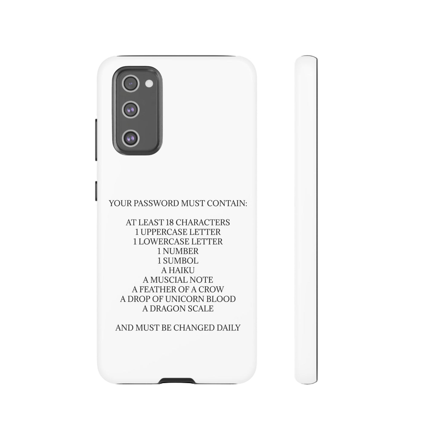 Password Samsung Case