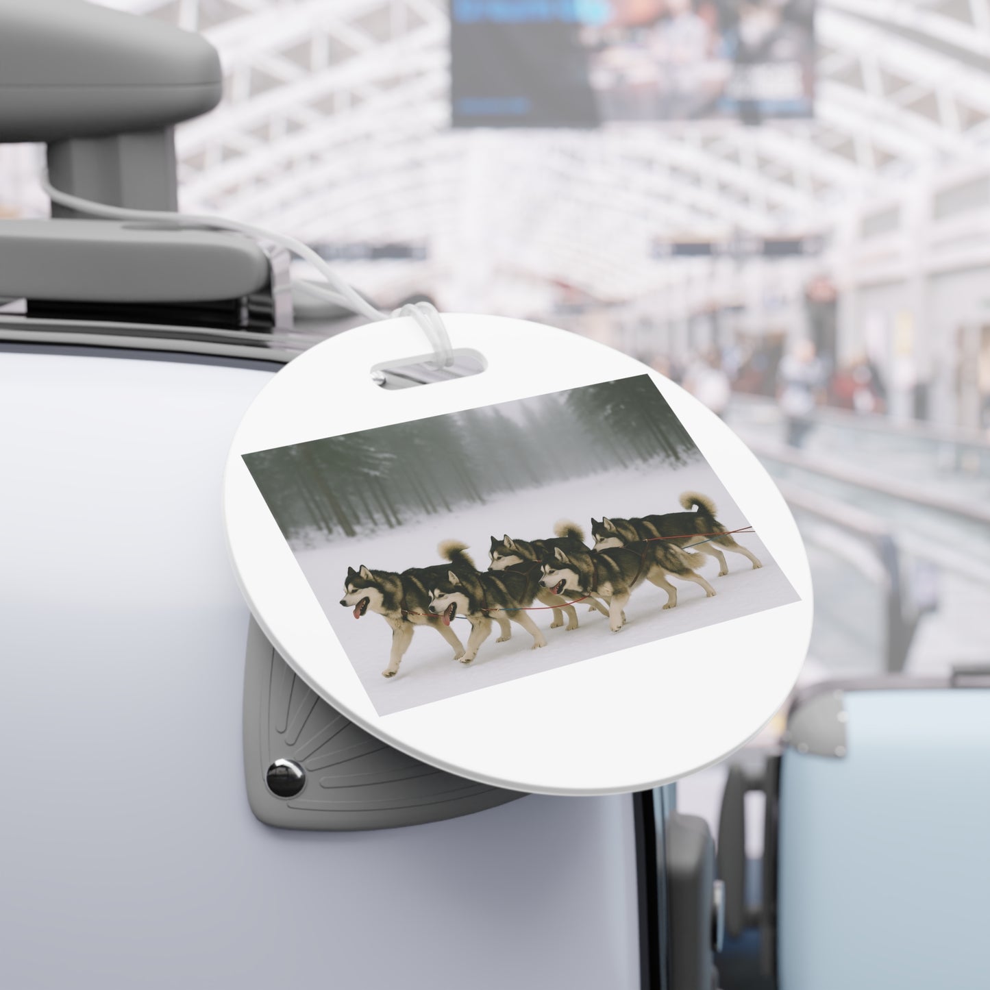 Mush On Luggage Tag