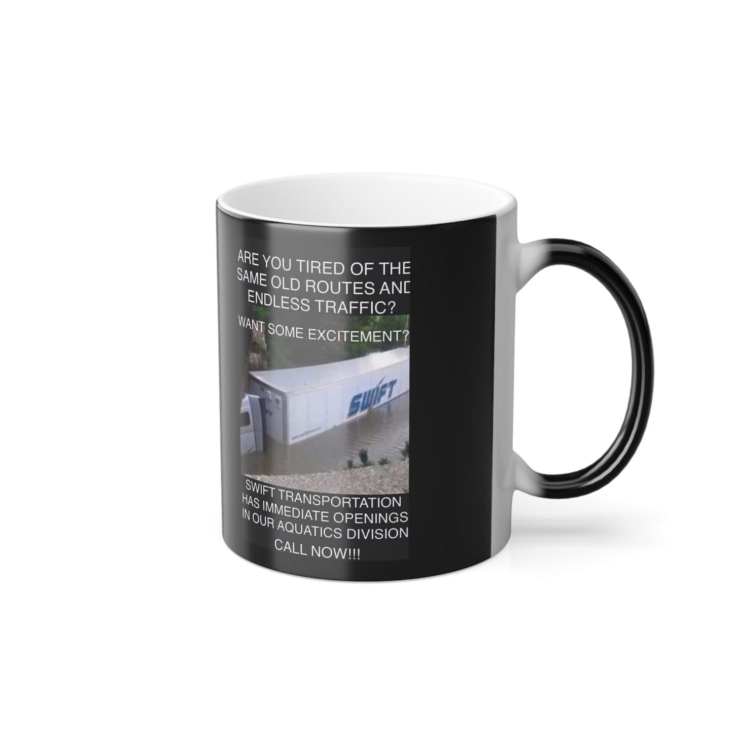 Swift Aquatics Color Changing Mug