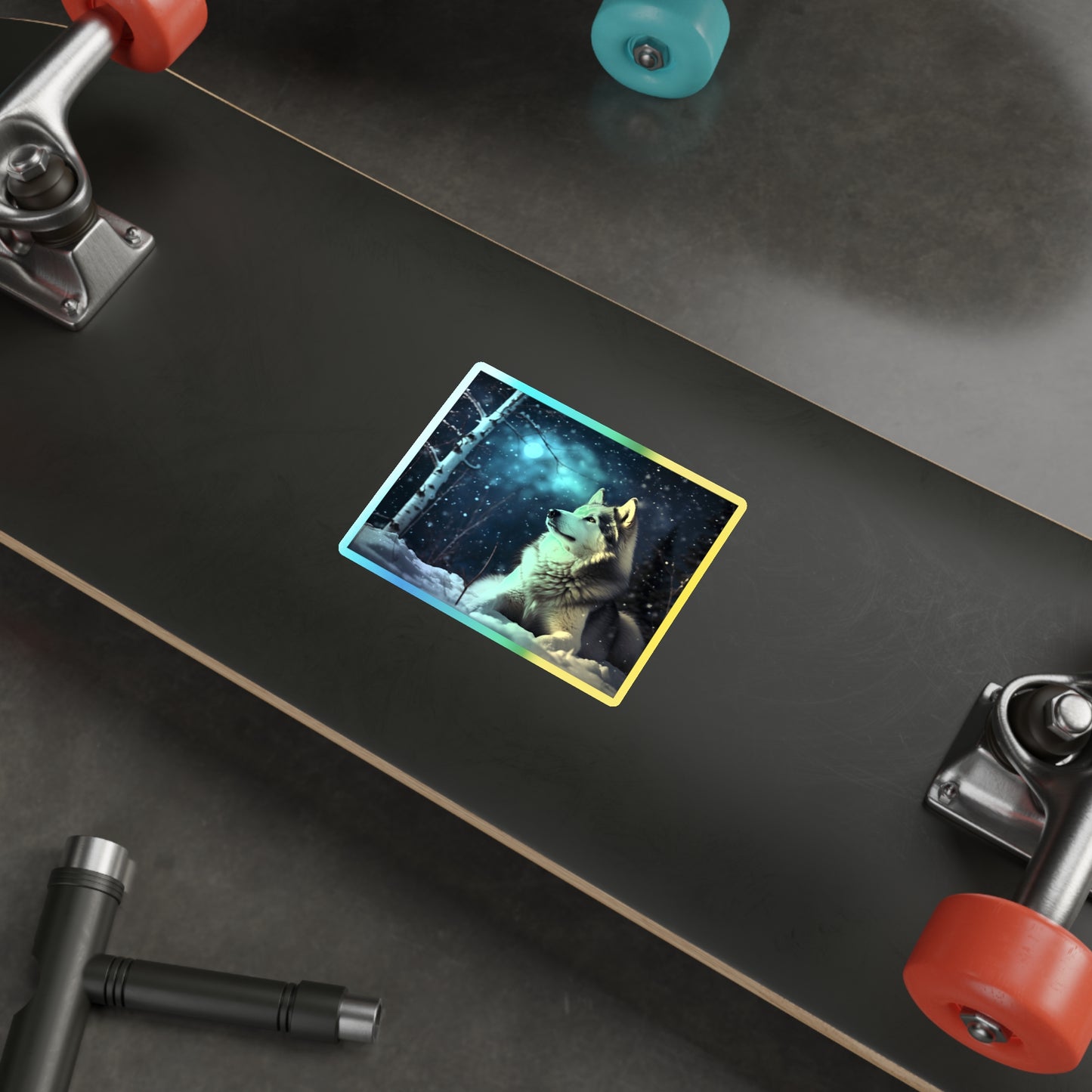 Got Snow? Holographic Sticker