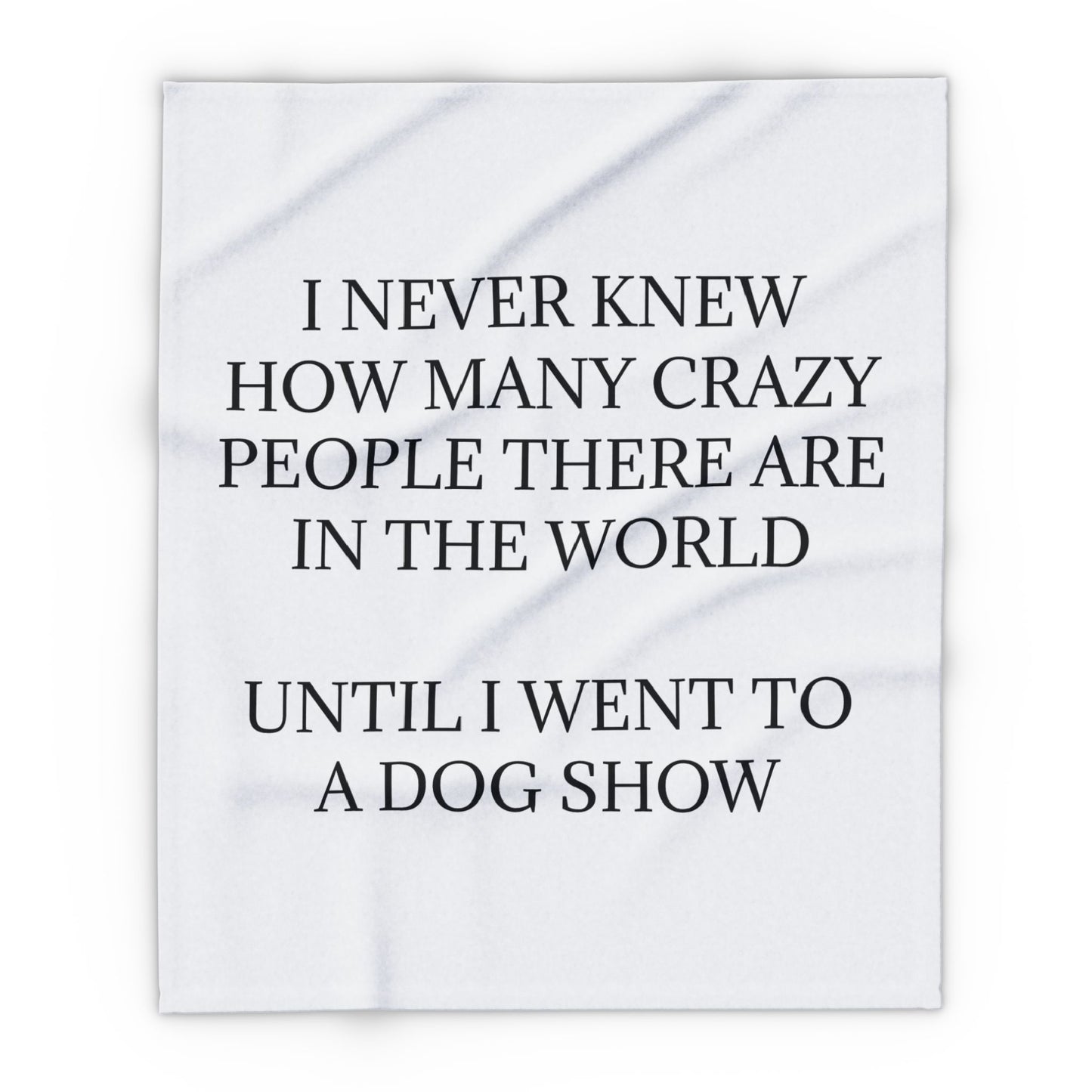 Never Knew Arctic Fleece Blanket