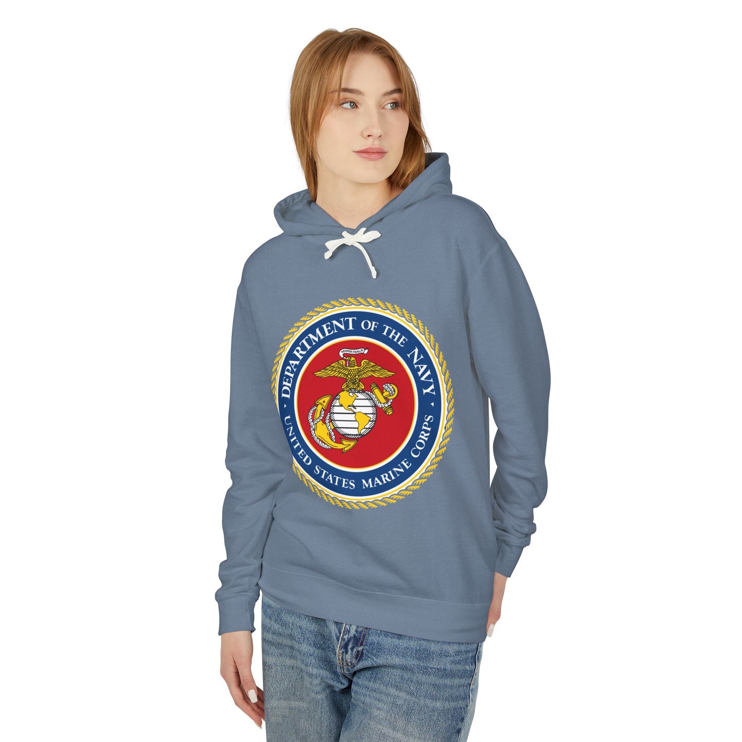 US Marine Corps Unisex Lightweight Hoodie