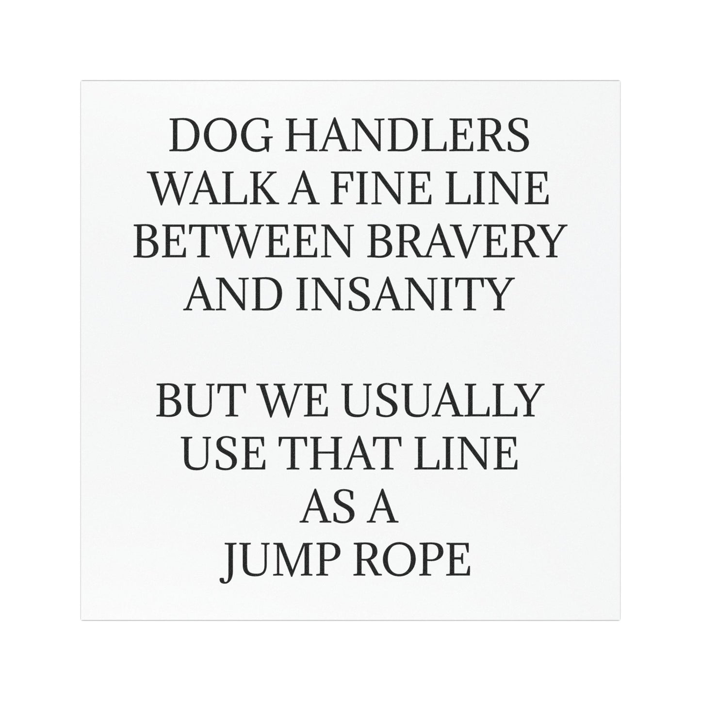 Jump Rope Indoor/Outdoor Magnet