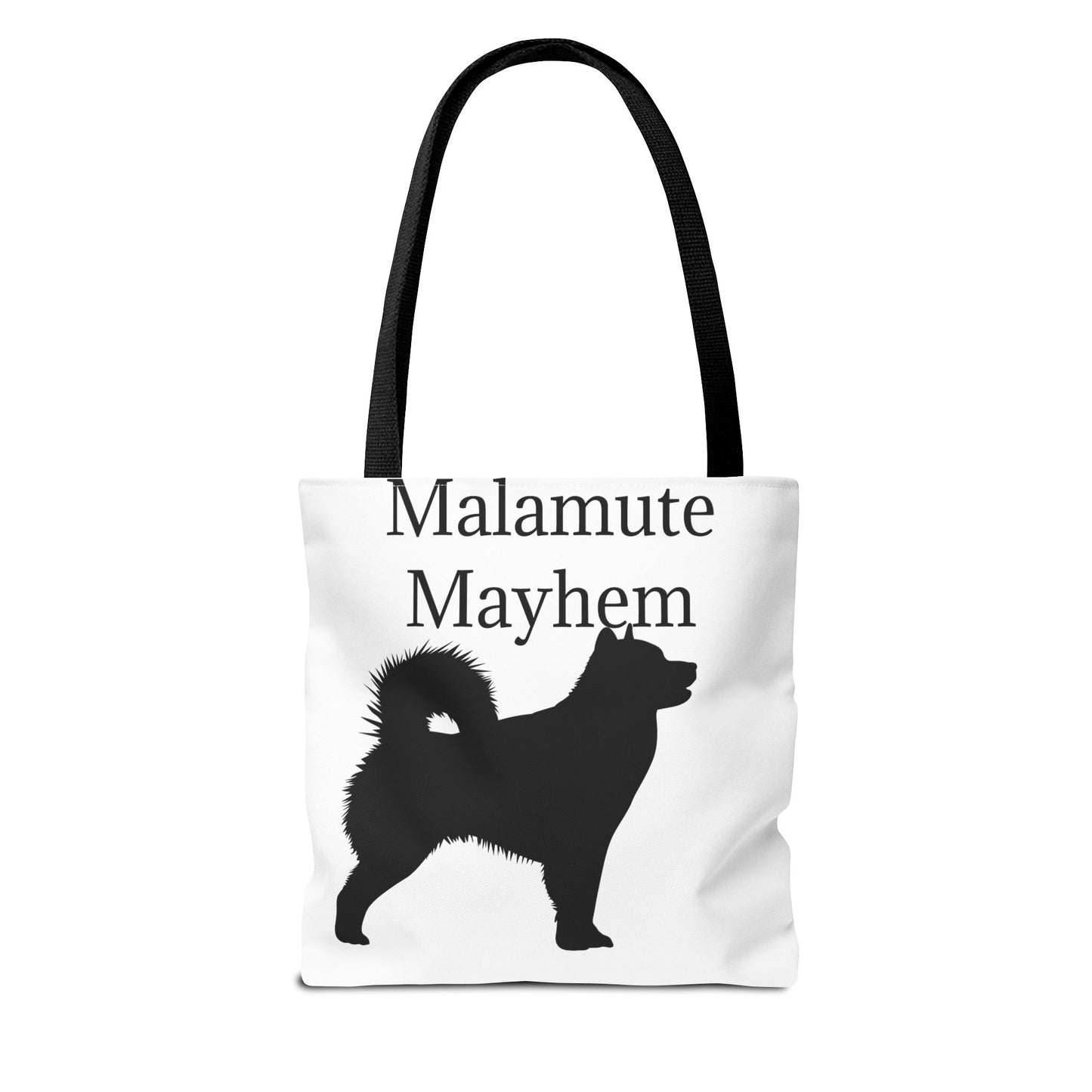 Malamute Mayhem Tote Bag