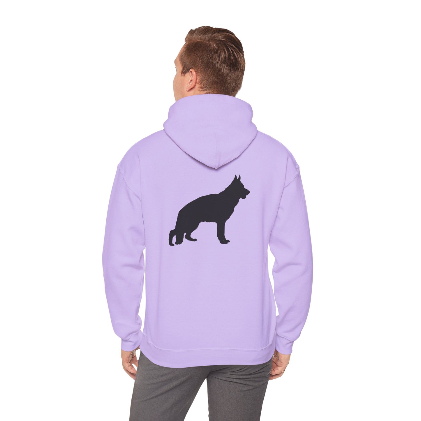 German Shepherd Silhouette Unisex Hoodie