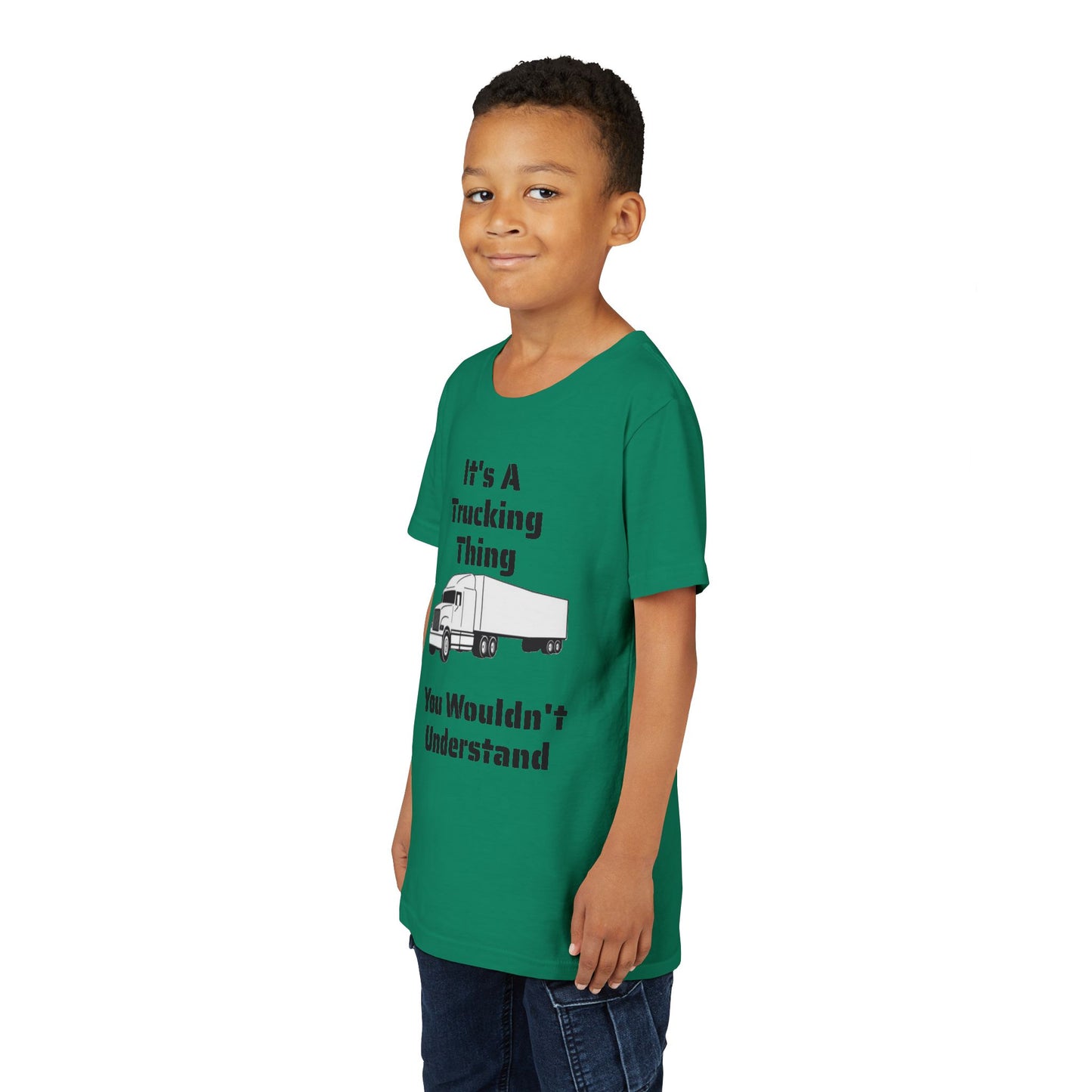 Trucking Thing Youth Unisex Short Sleeve Crewneck Tee