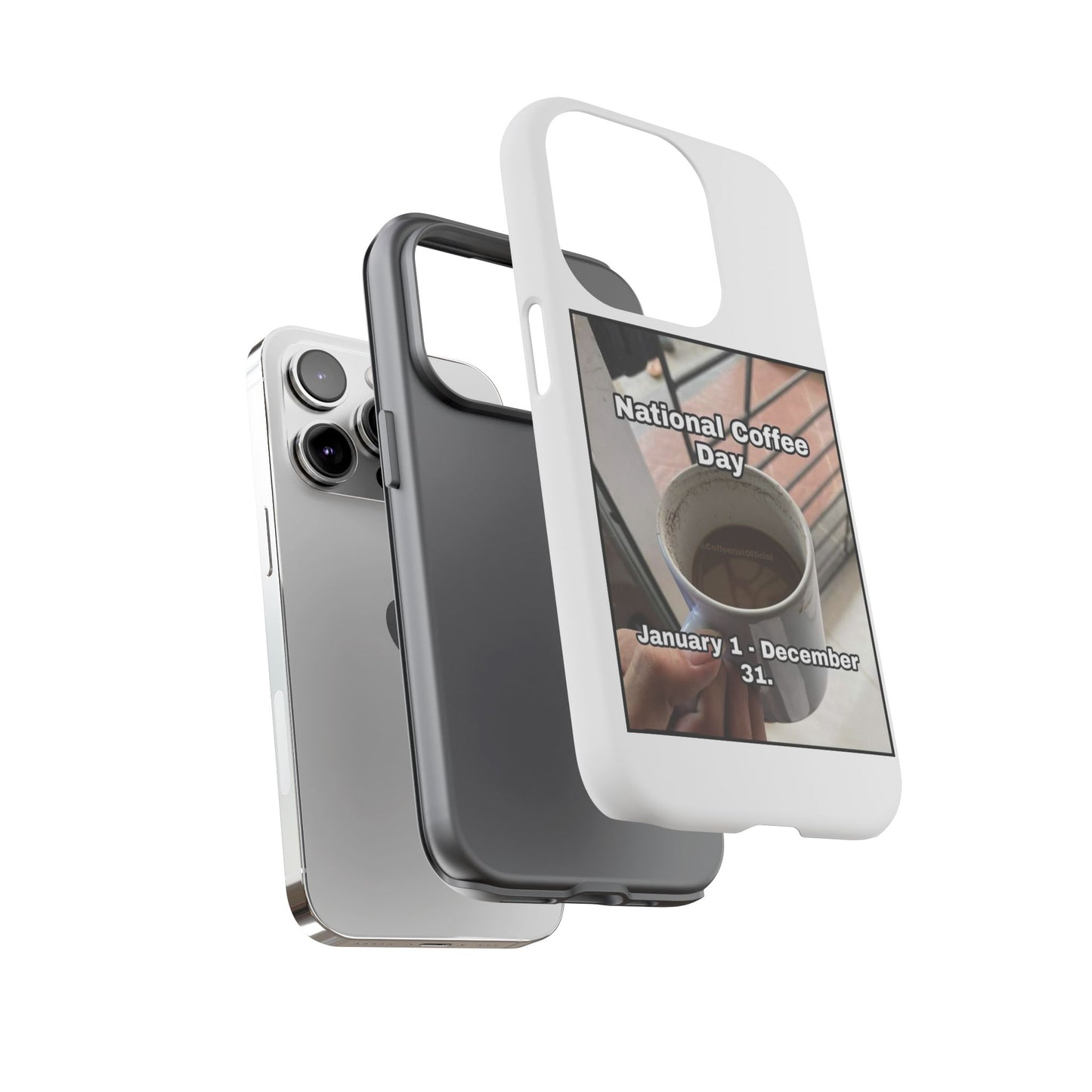 National Coffee Day iPhone Case