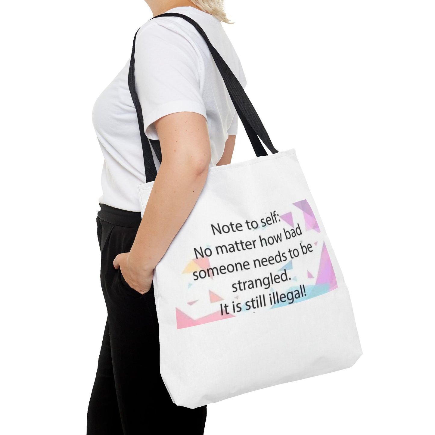 Note To Self Tote Bag
