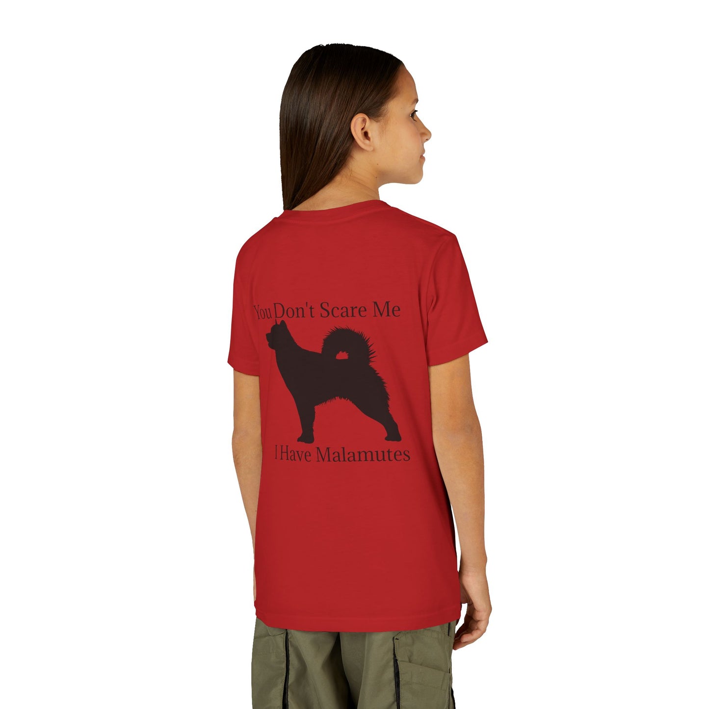 You Don't Scare Me Youth Unisex Short Sleeve Crewneck Tee