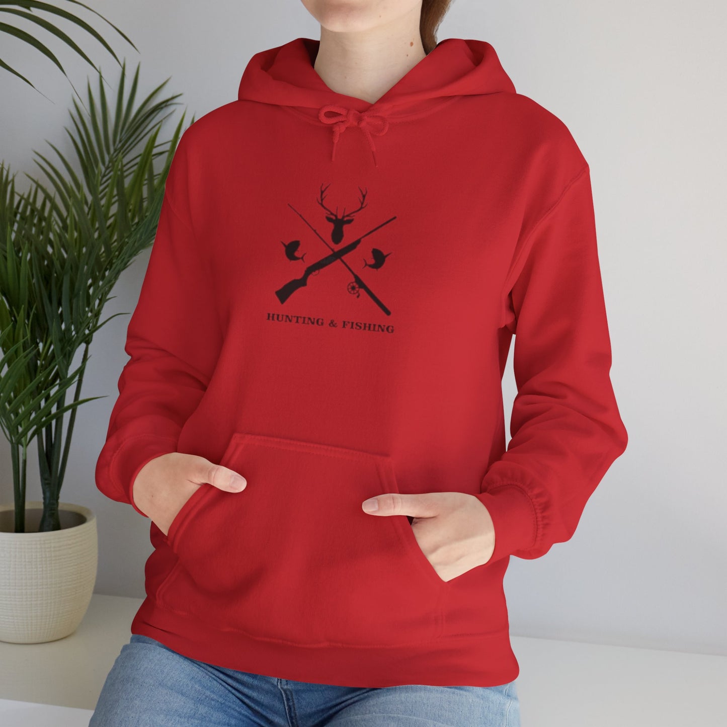 Hunting/Fishing Unisex Hoodie