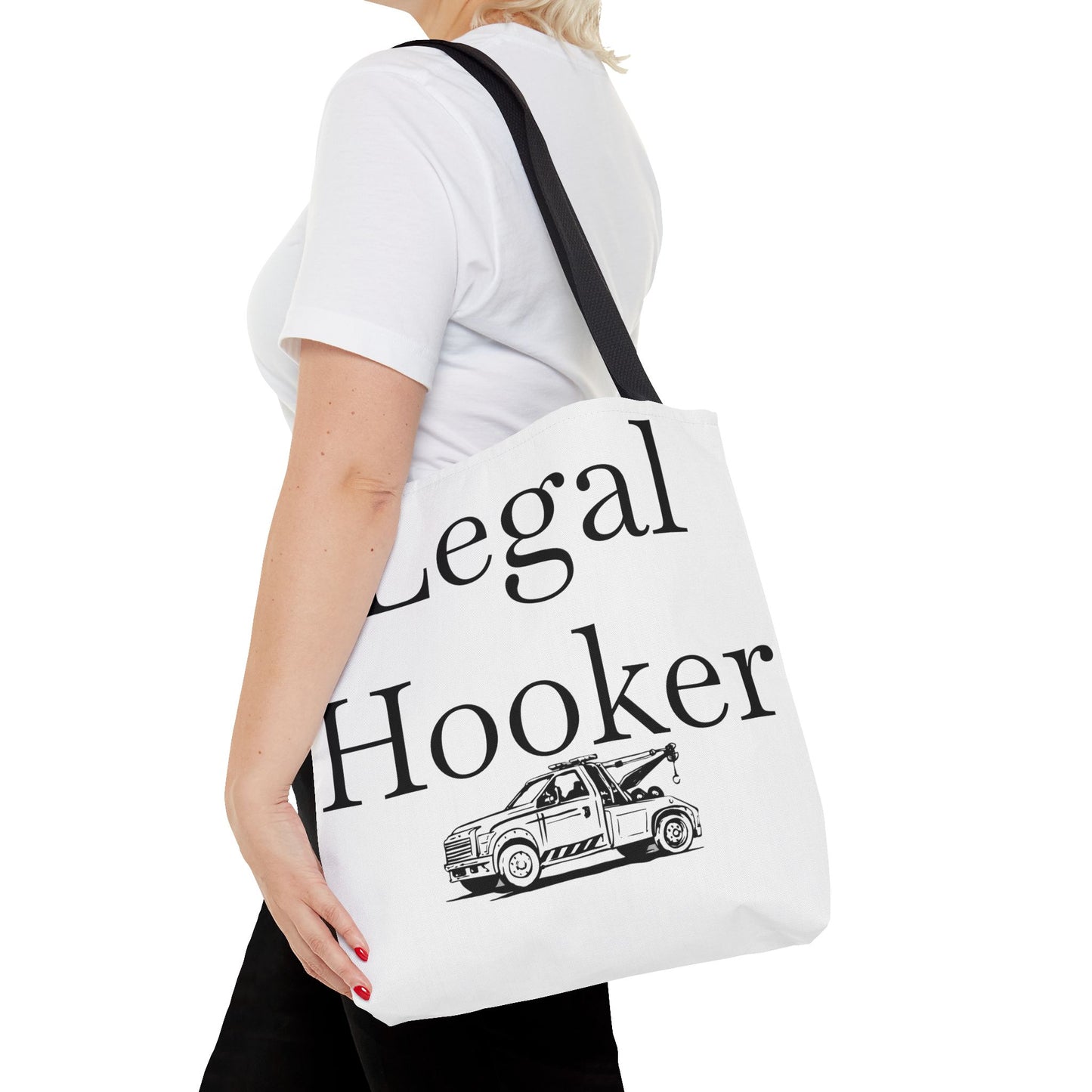 Legal H**ker Wheel Lift Tow Truck Tote Bag