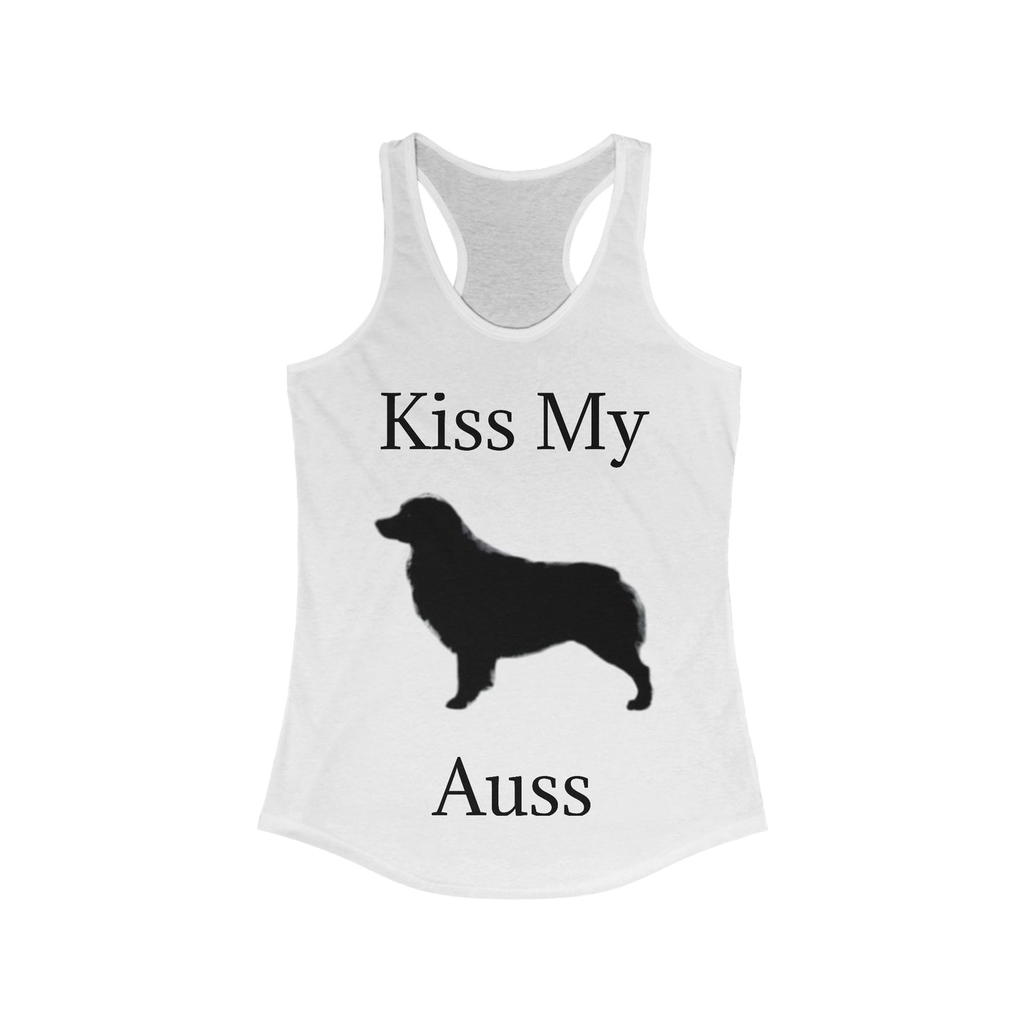 Kiss My Auss Women's Racerback Tank