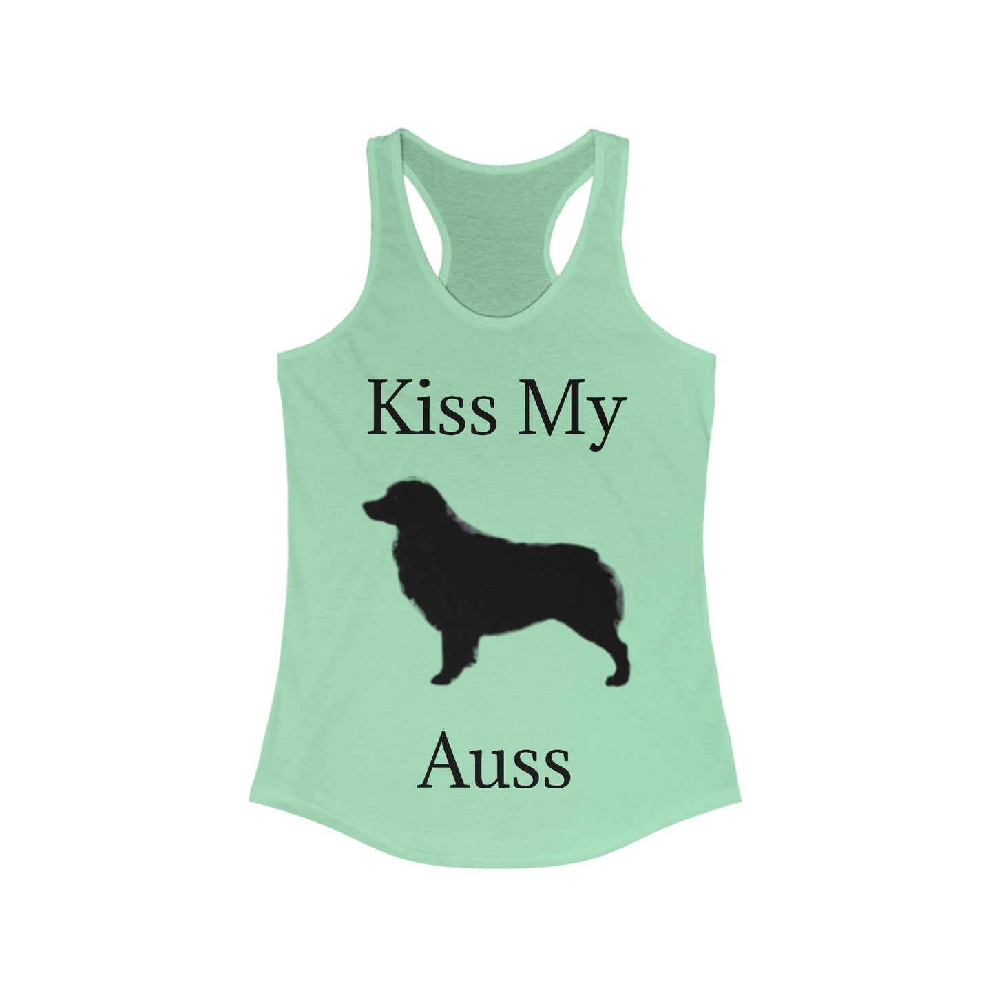 Kiss My Auss Women's Racerback Tank