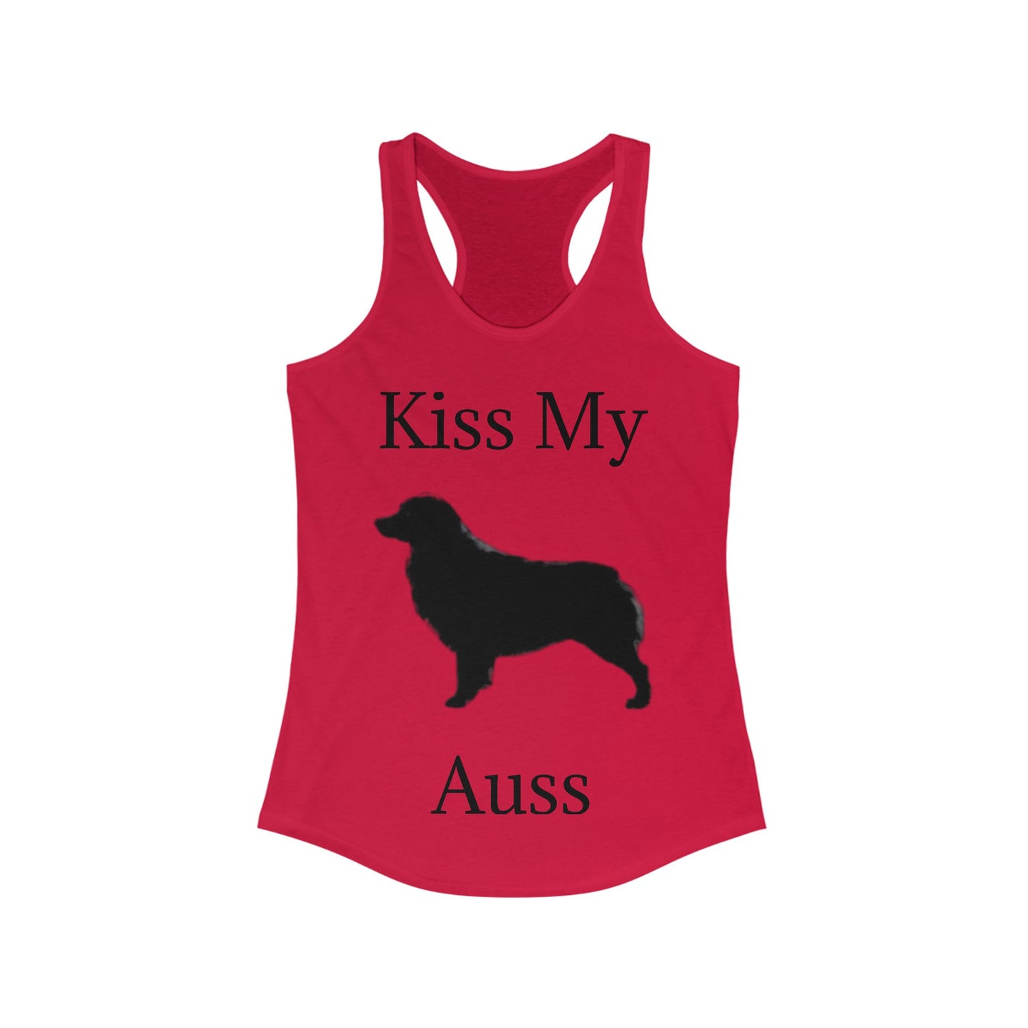 Kiss My Auss Women's Racerback Tank