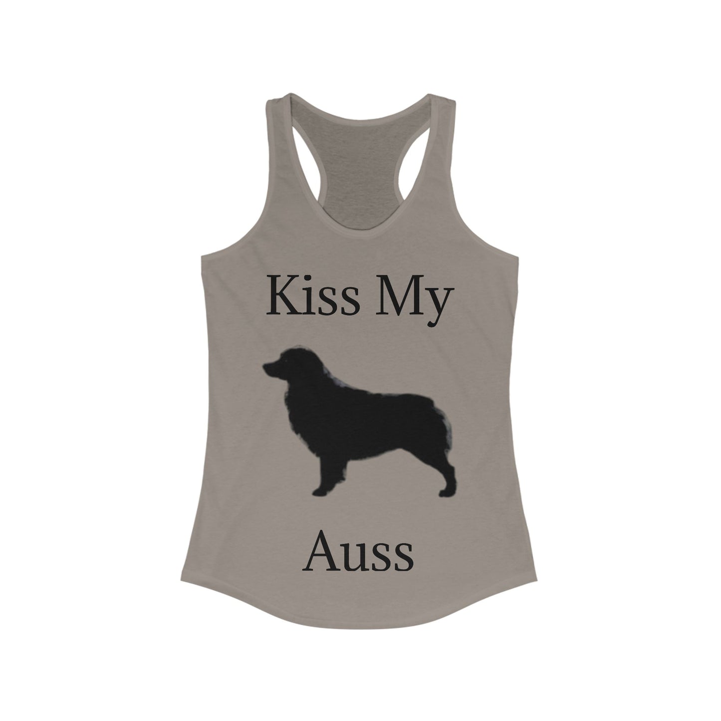 Kiss My Auss Women's Racerback Tank