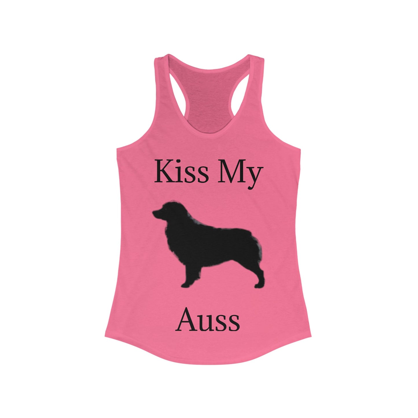 Kiss My Auss Women's Racerback Tank