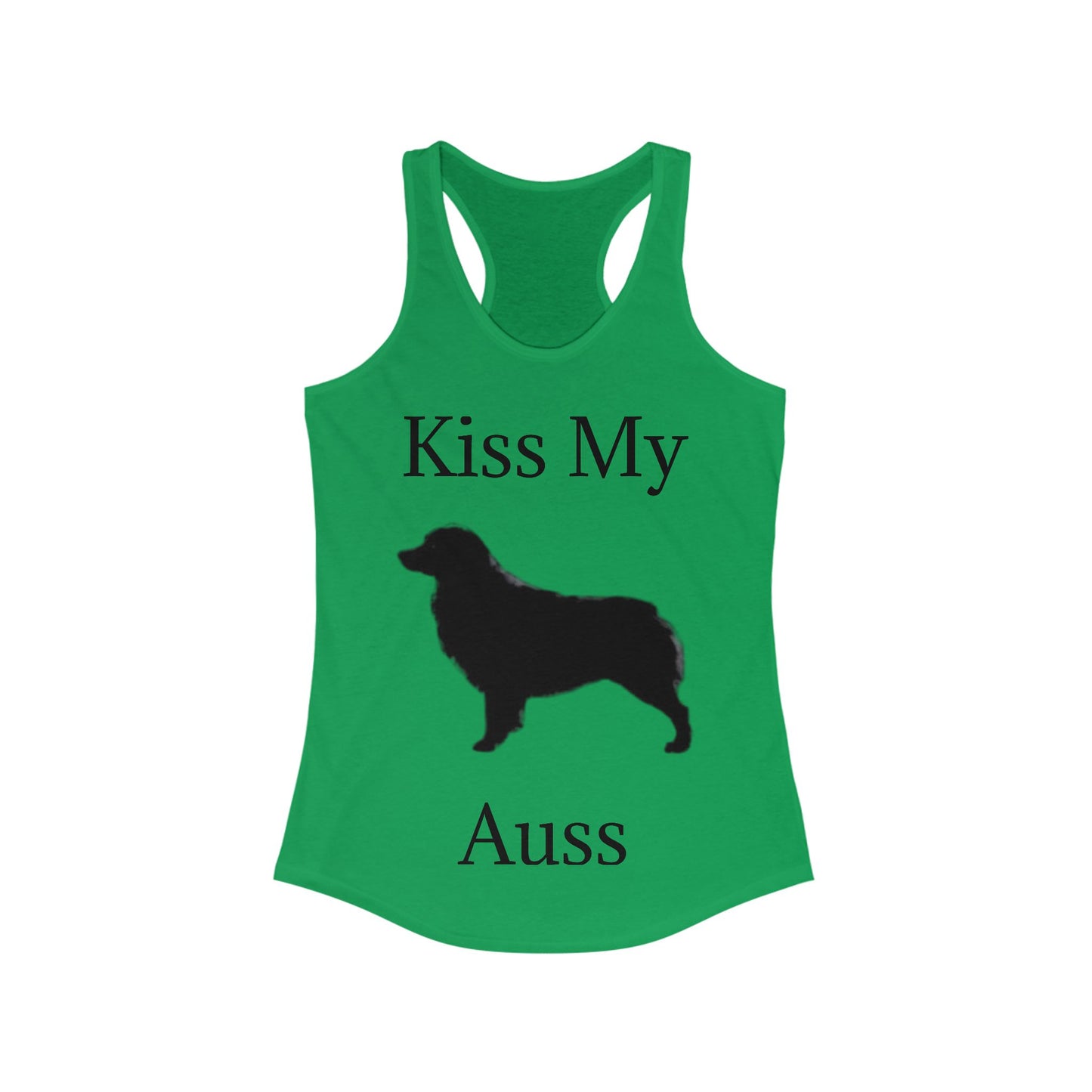 Kiss My Auss Women's Racerback Tank