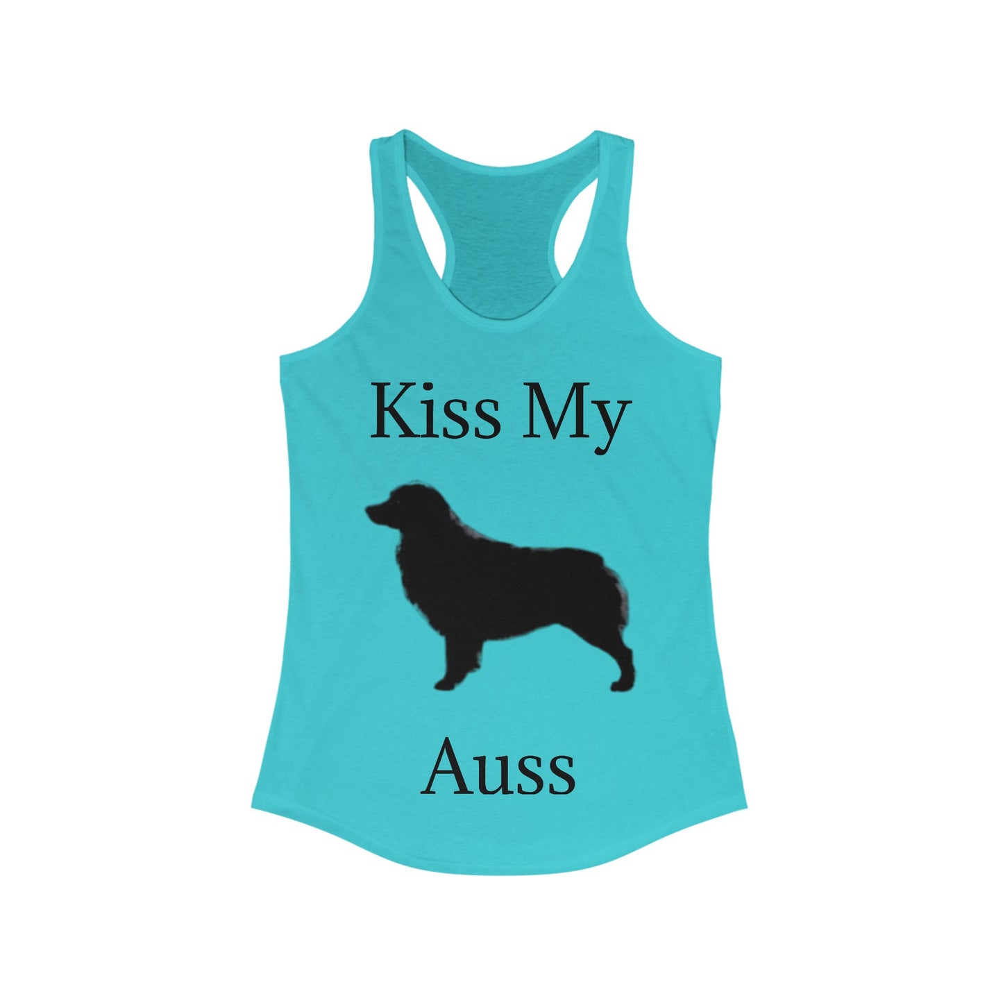 Kiss My Auss Women's Racerback Tank