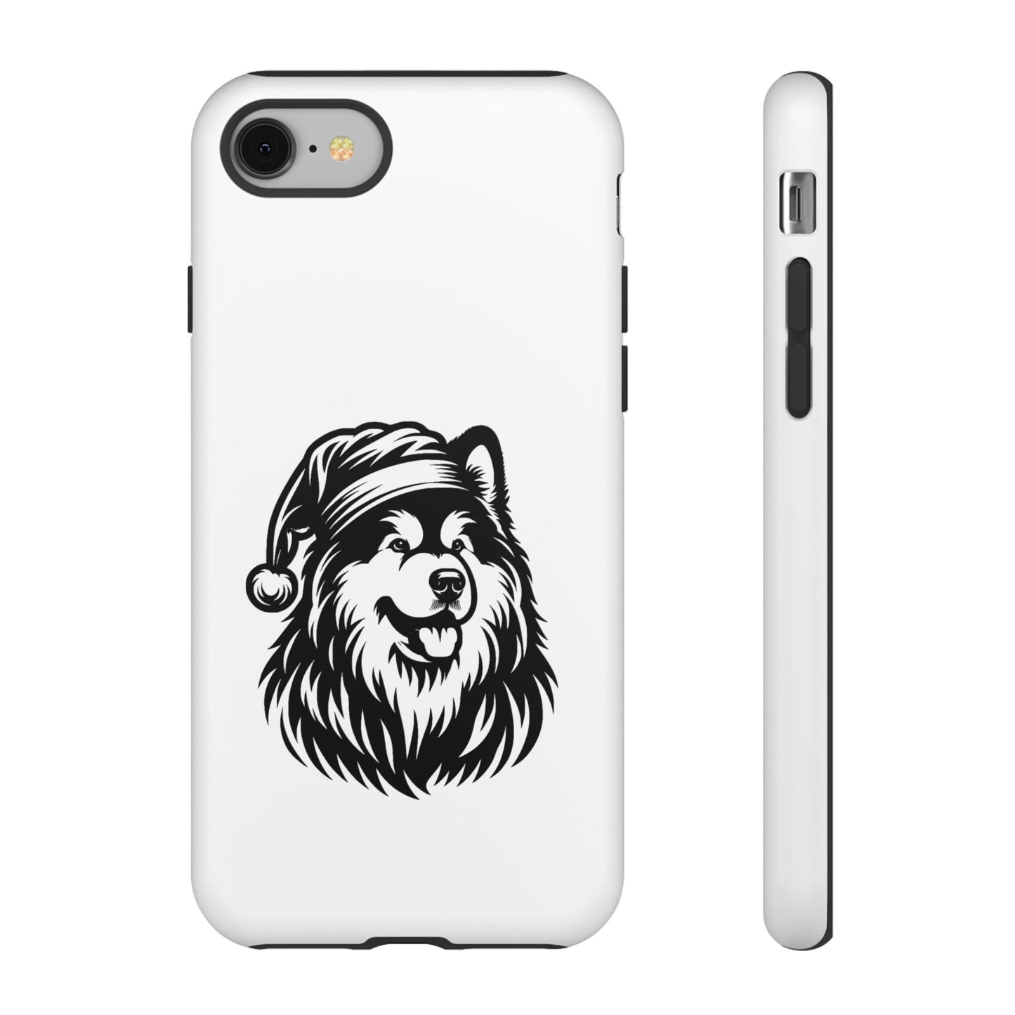 Santa Paws Malamute iPhone Case