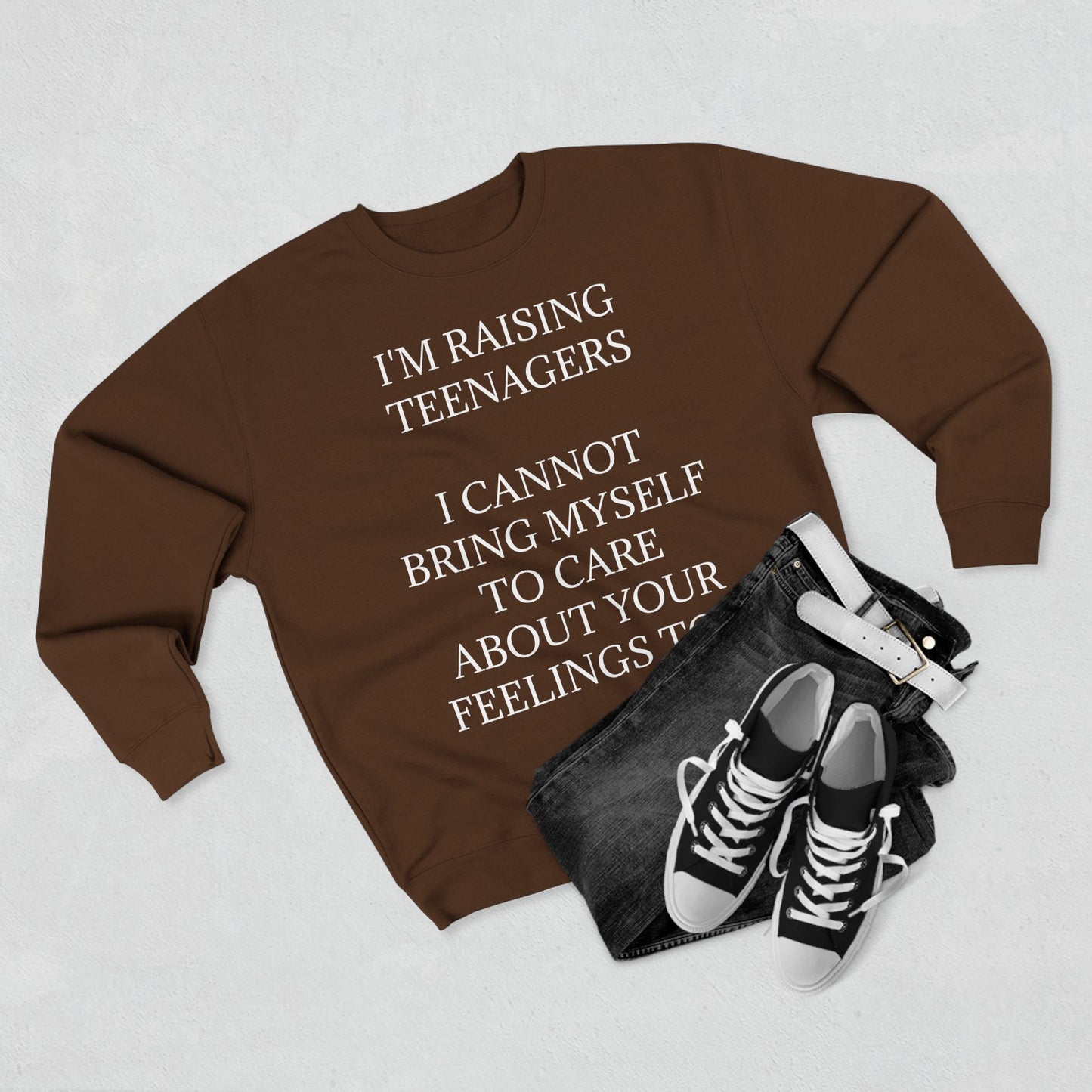 Raising Teenagers Unisex Crewneck Sweatshirt