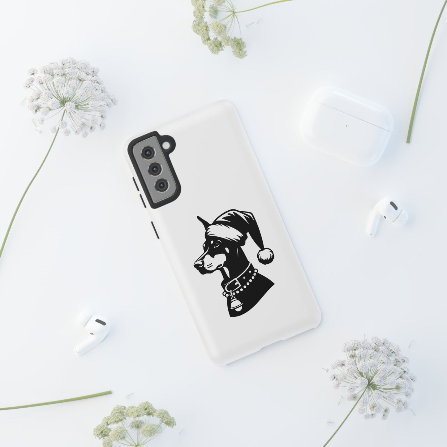 Santa Paws Doberman Samsung Case