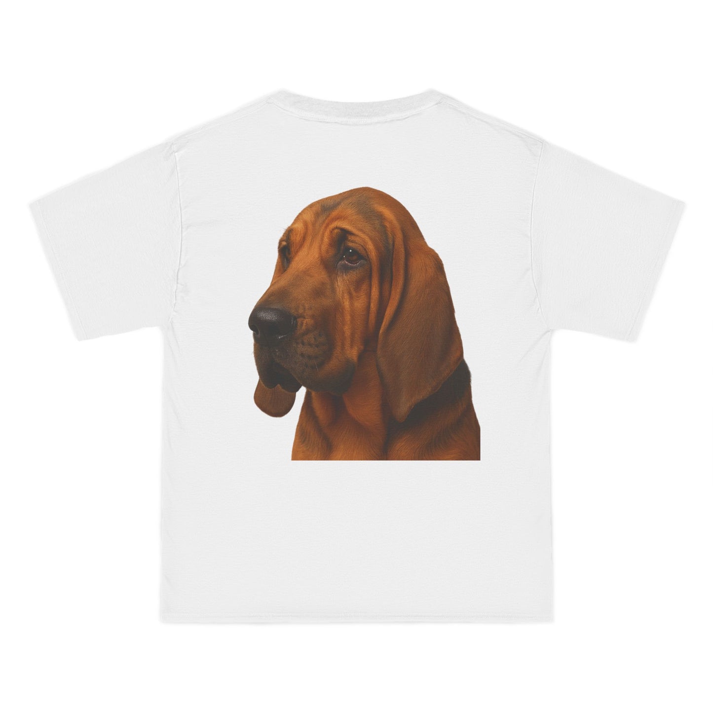 Bloodhound Head Men's Short-Sleeve Crewneck Tee