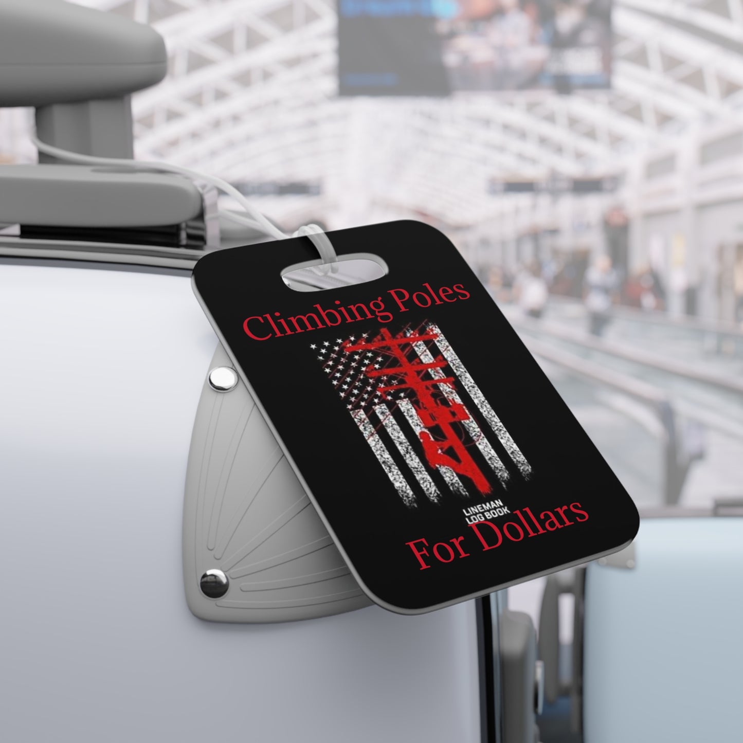 Climbing Poles Luggage Tag