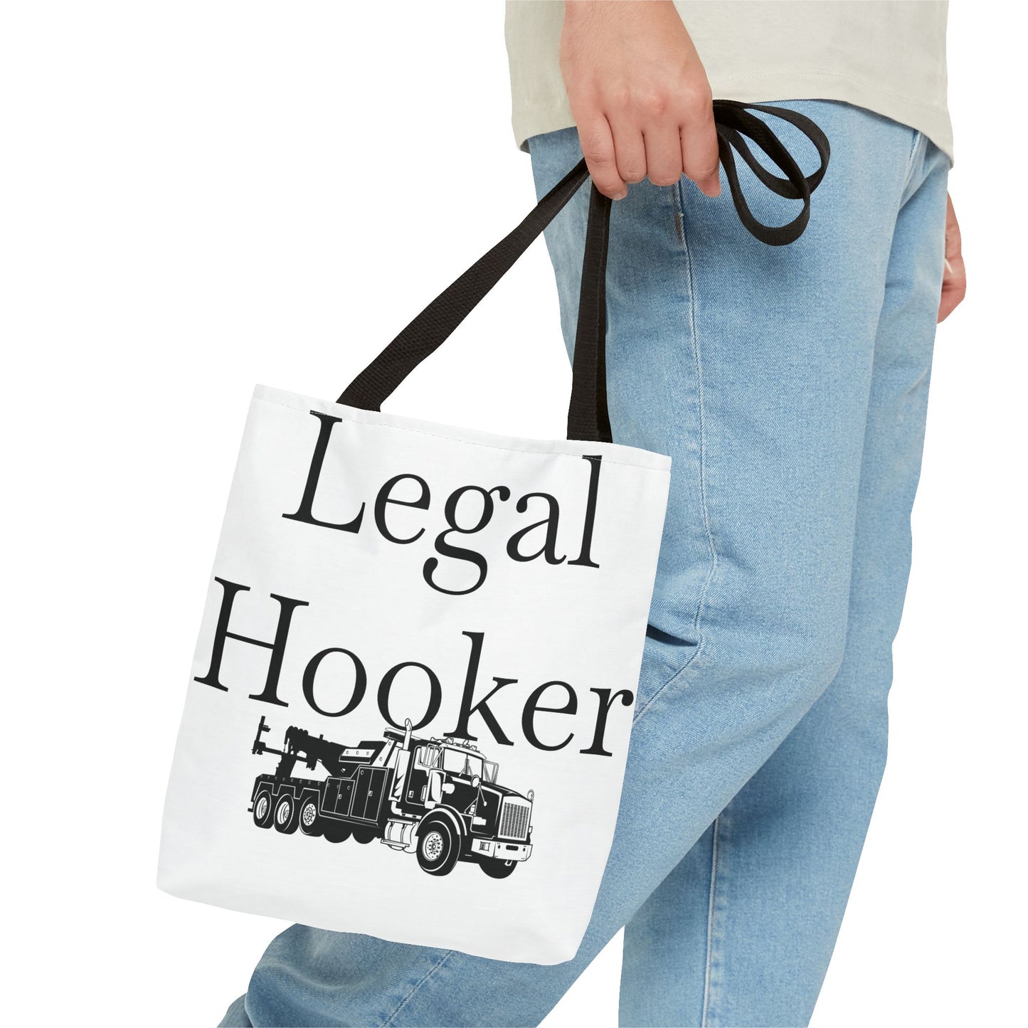 Legal H**ker Heavy Tow Truck Tote Bag