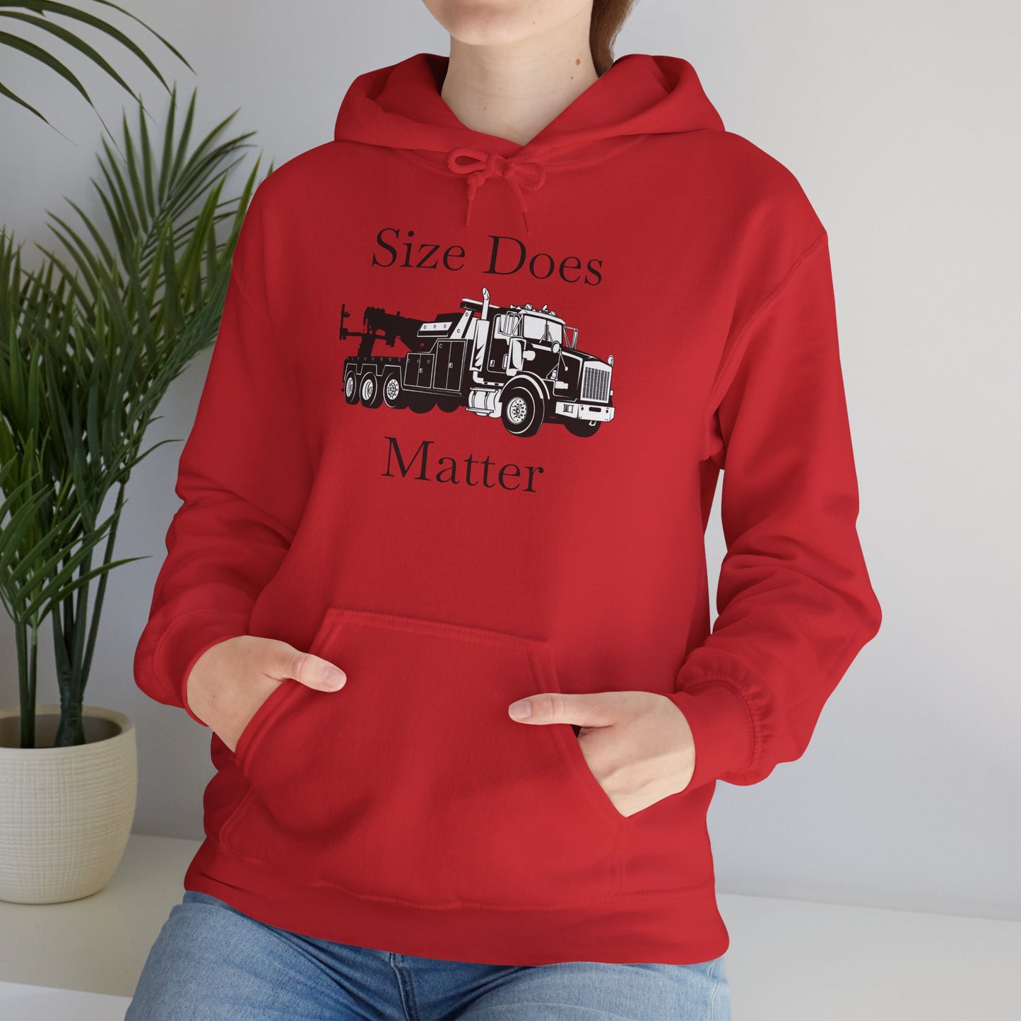 Size Does Matter Unisex Hoodie