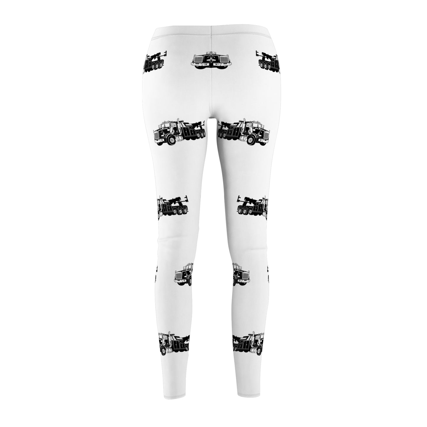 Heavy Tow Truck Women's Ankle Leggings