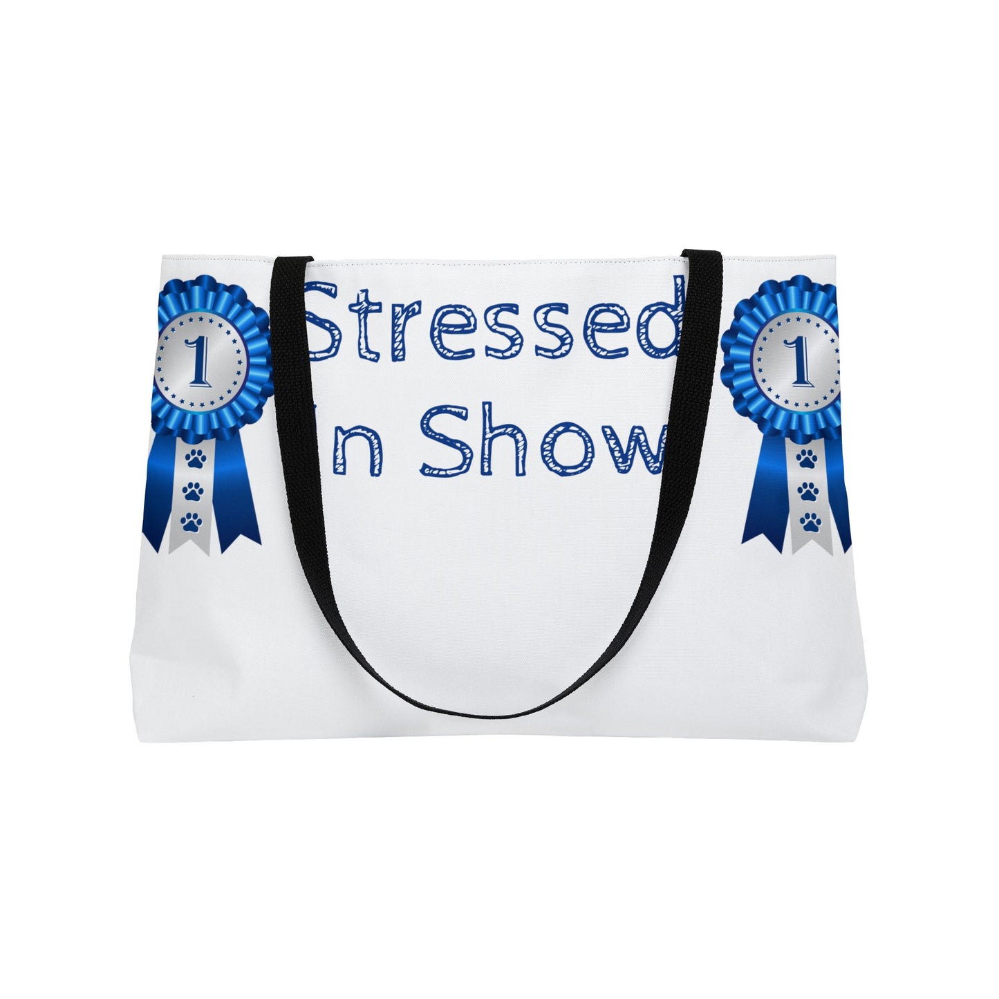 Stressed In Show Weekender Tote Bag