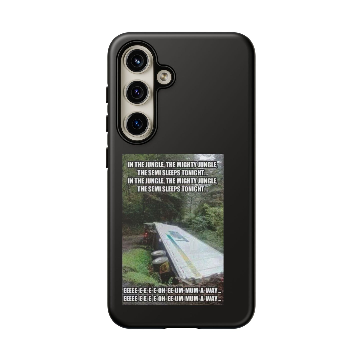 Semi Sleeps Samsung Case