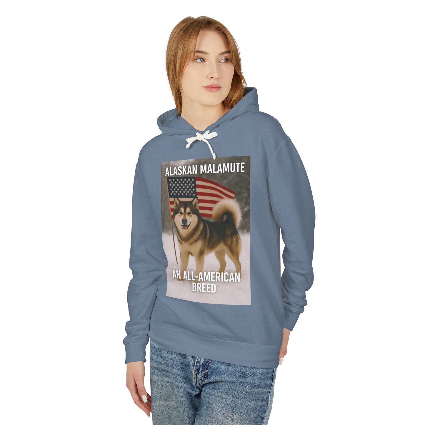 All-American Breed Unisex Lightweight Hoodie