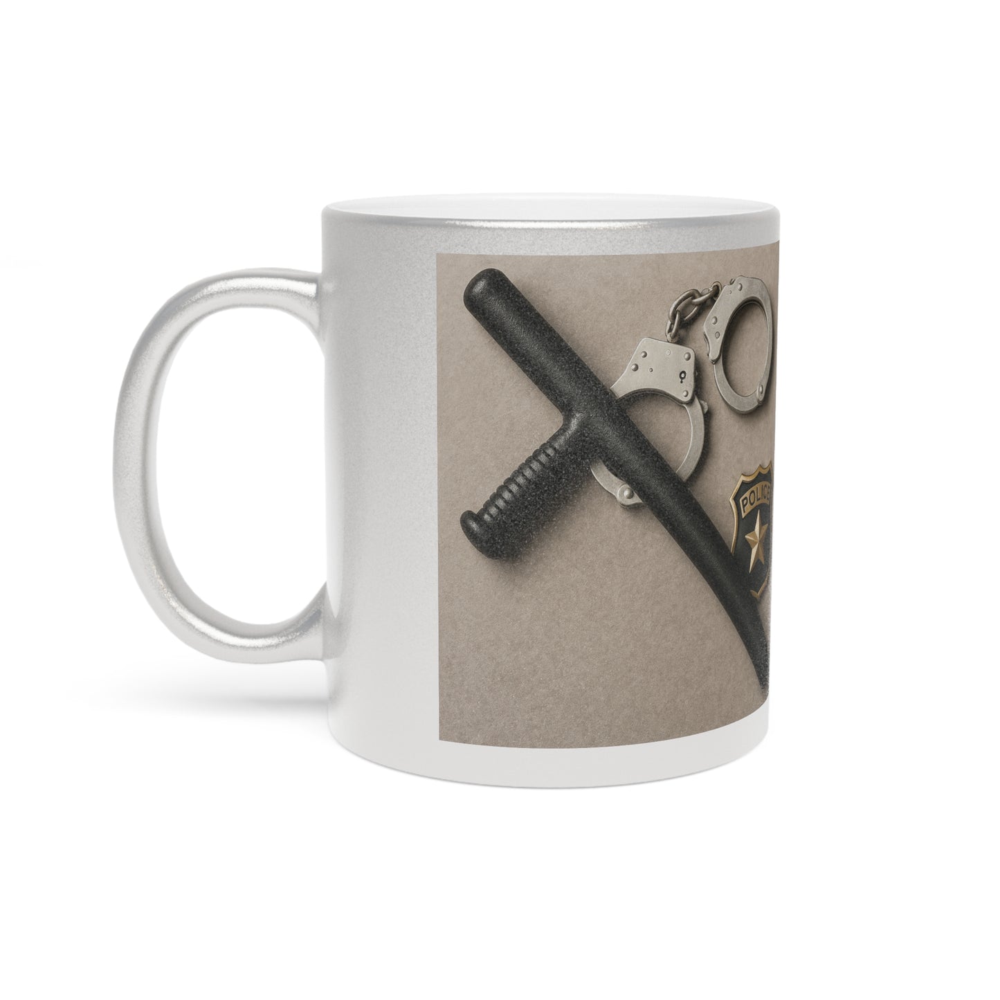 Law Enforcement Appreciation Metallic Coffee Mug