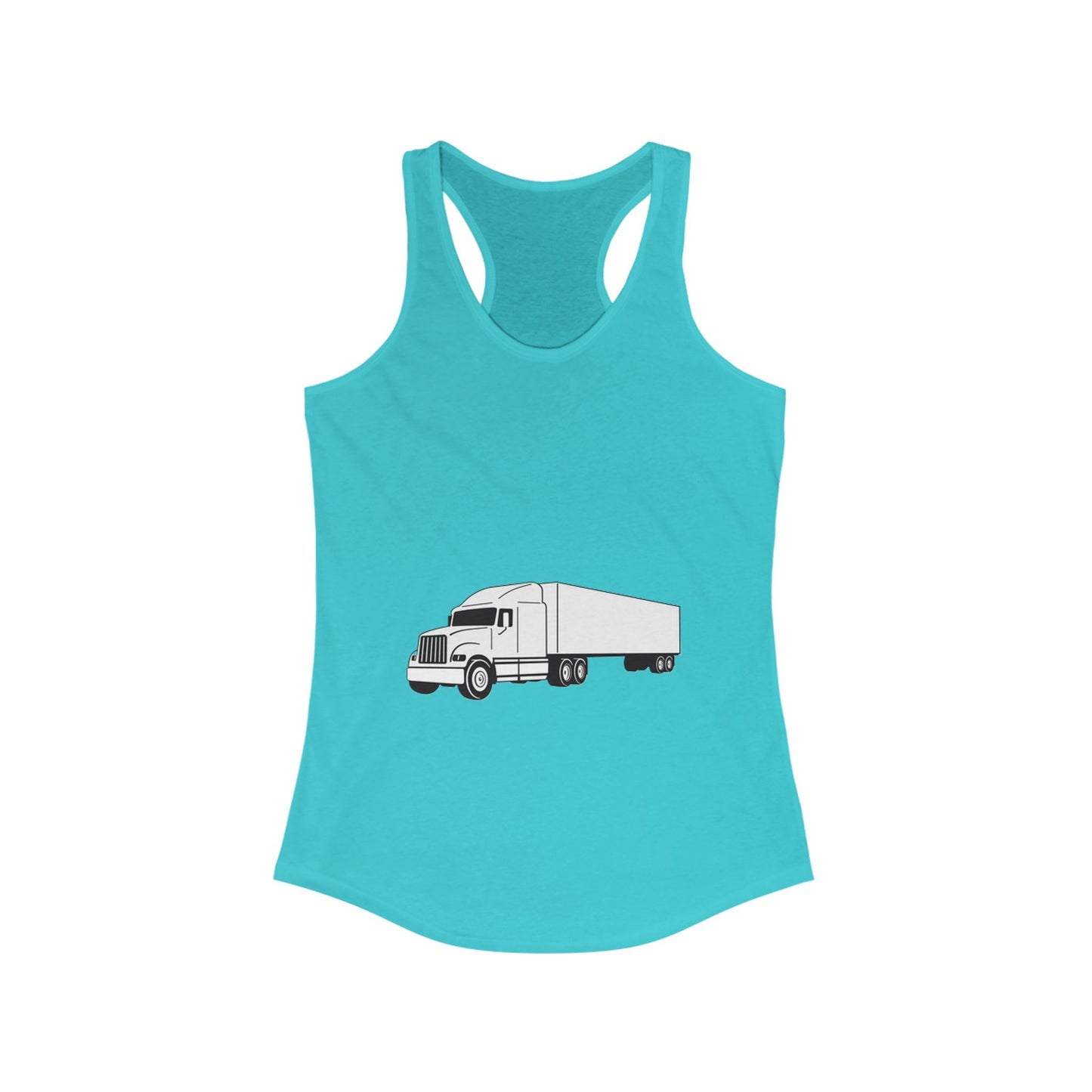 Semi Truck Women's Racerback Tank